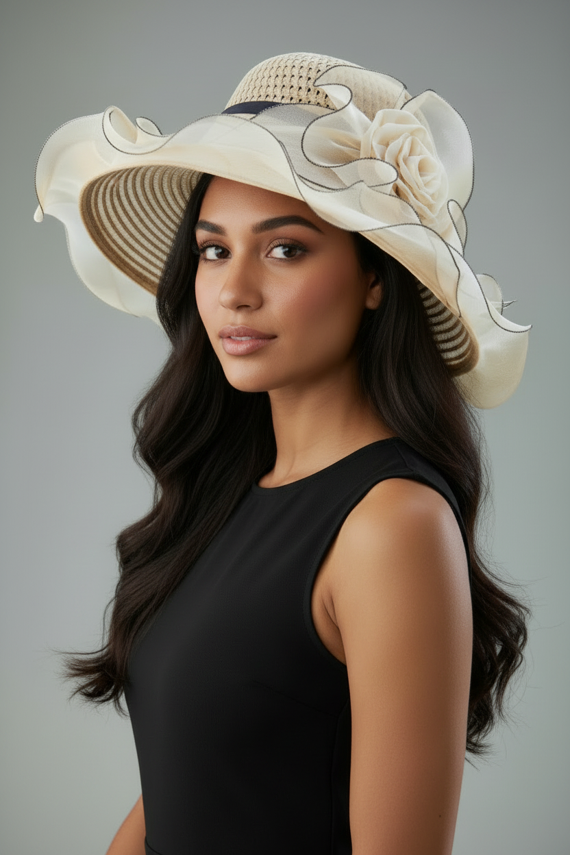 Floral sun Hat
