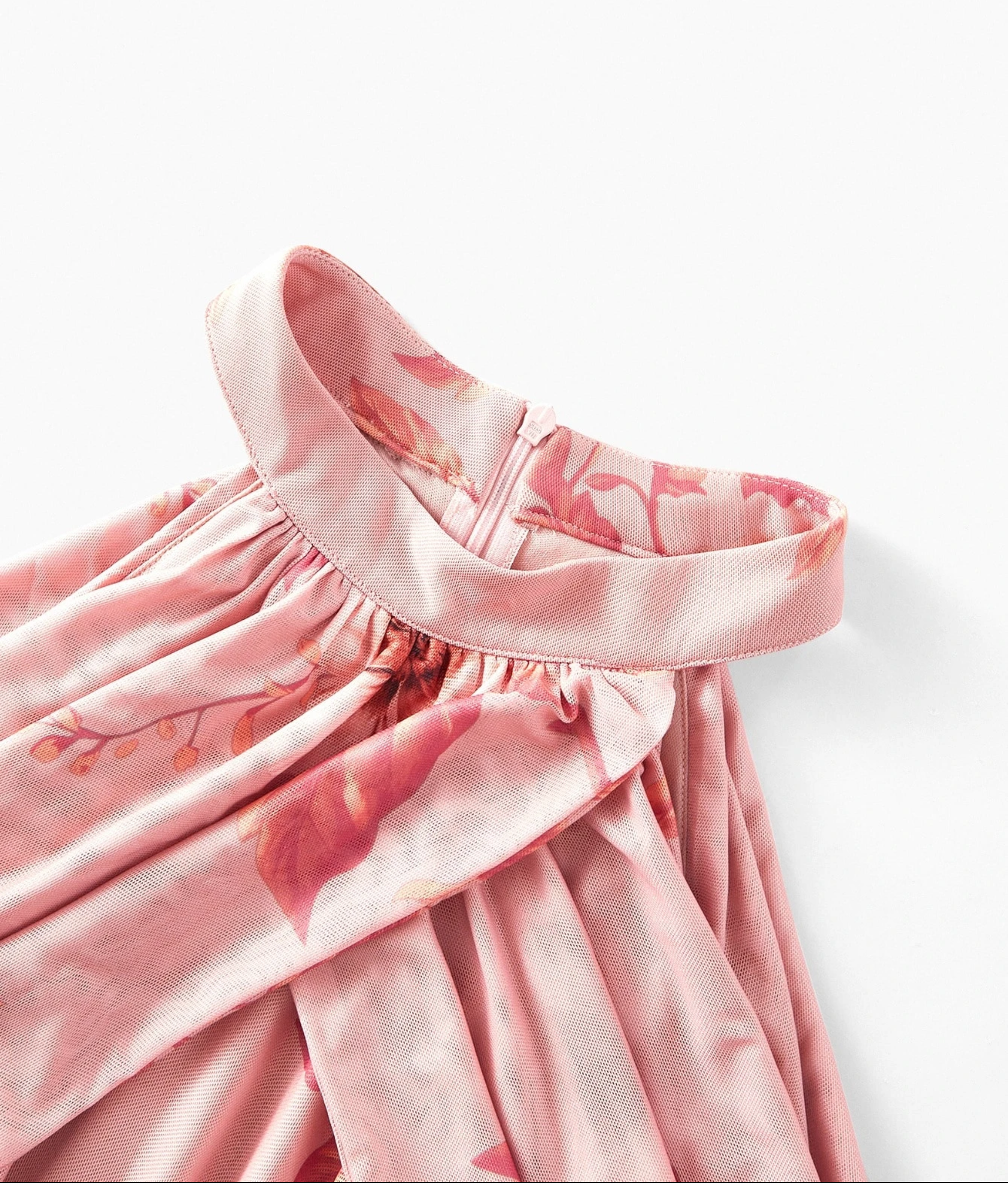 Pink Floral Dress