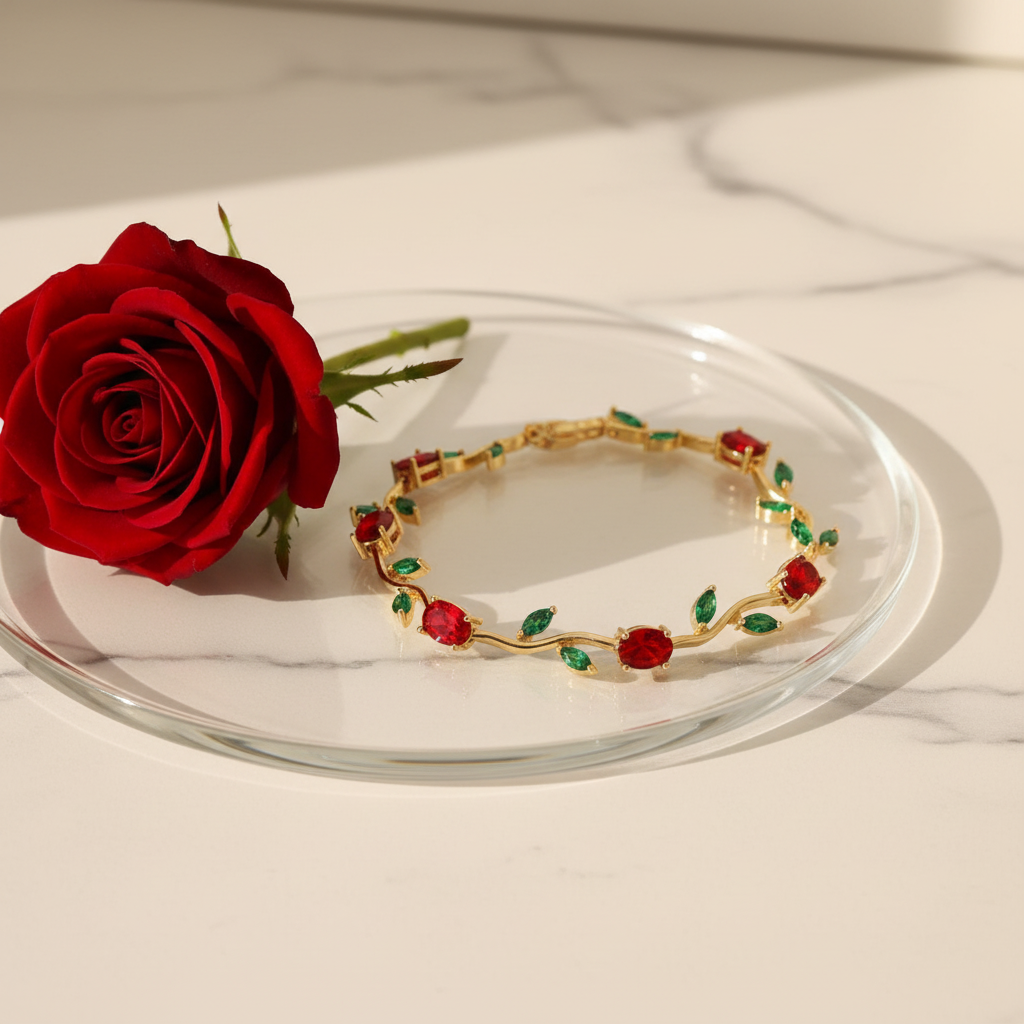 Flower bracelet