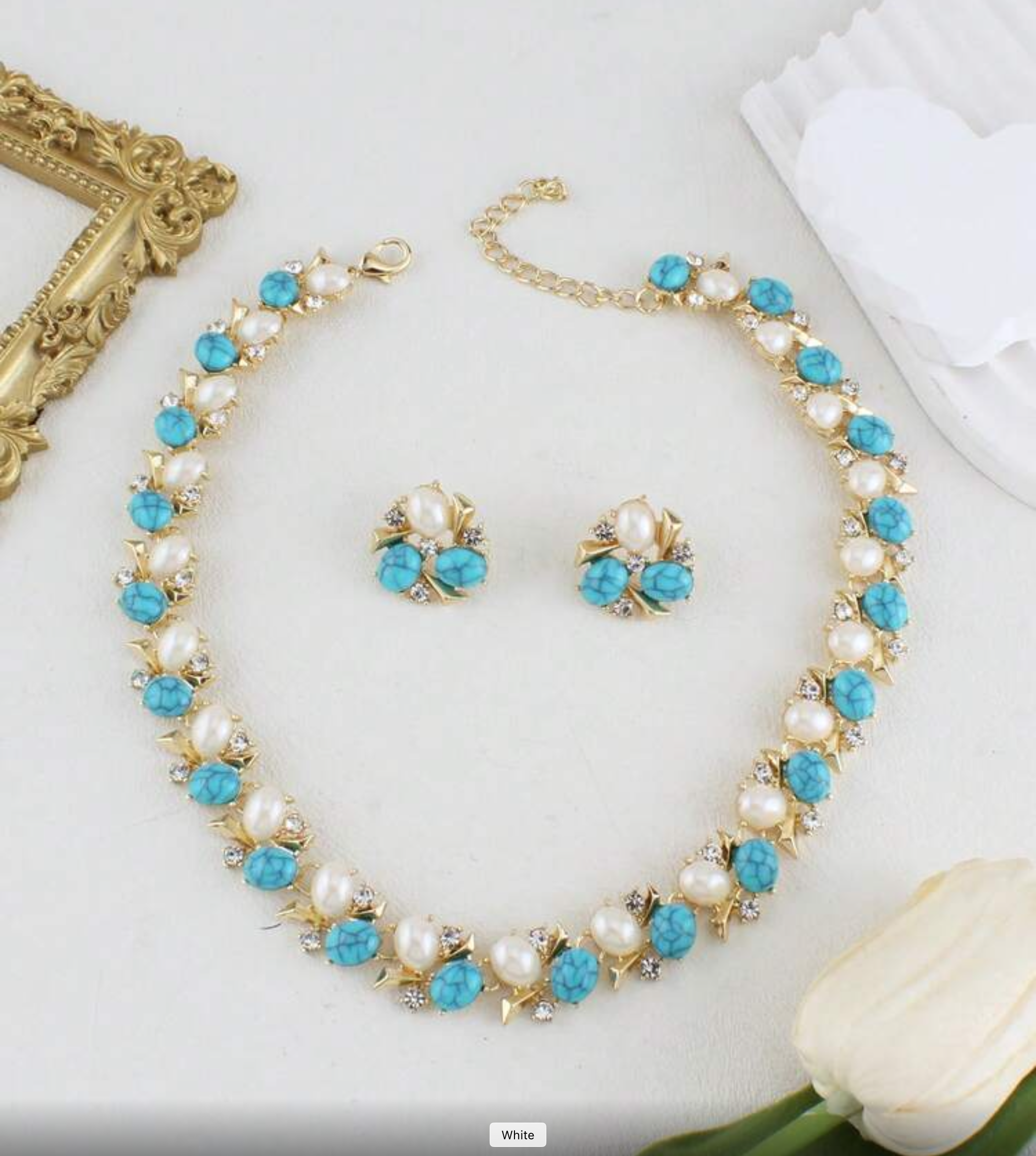 Pearl Necklace set
