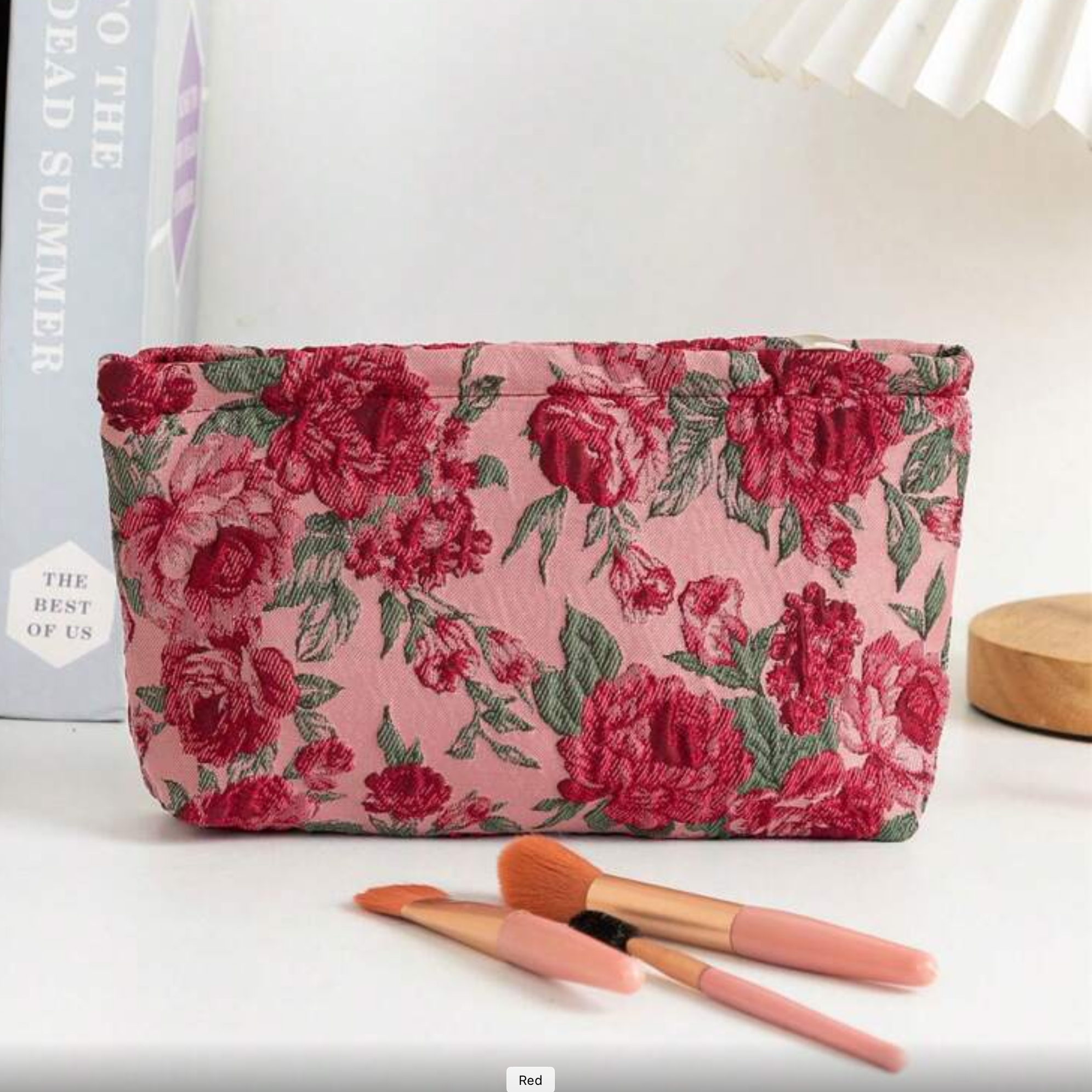 Rose Makeup Bag Set