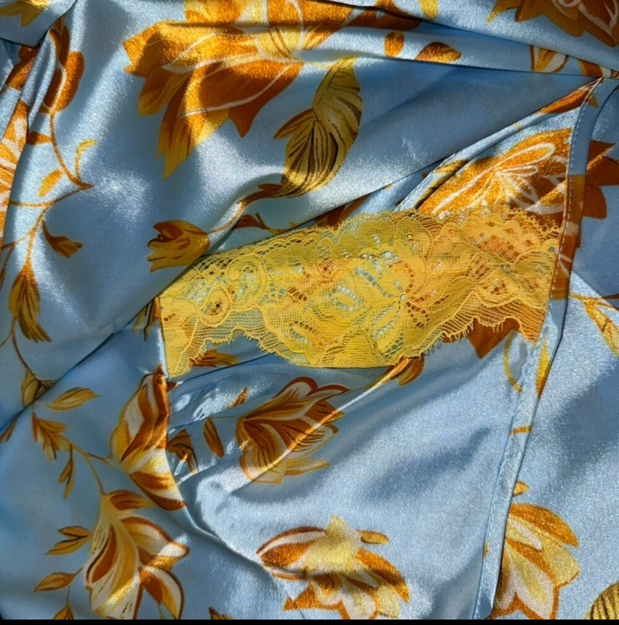 Floral Pajama Robe Set