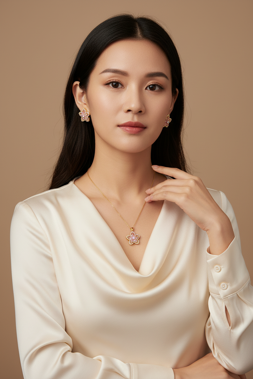 Star Necklace Set