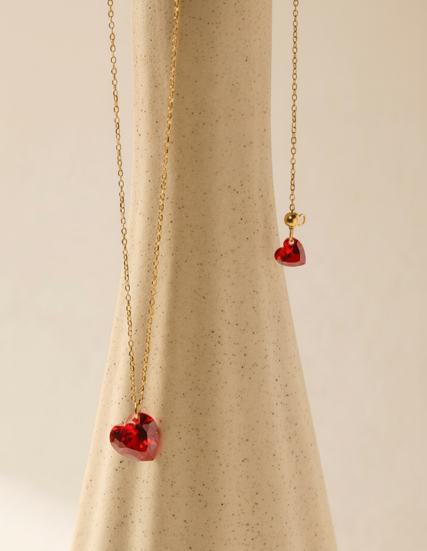 Heart 925 Silver Necklace