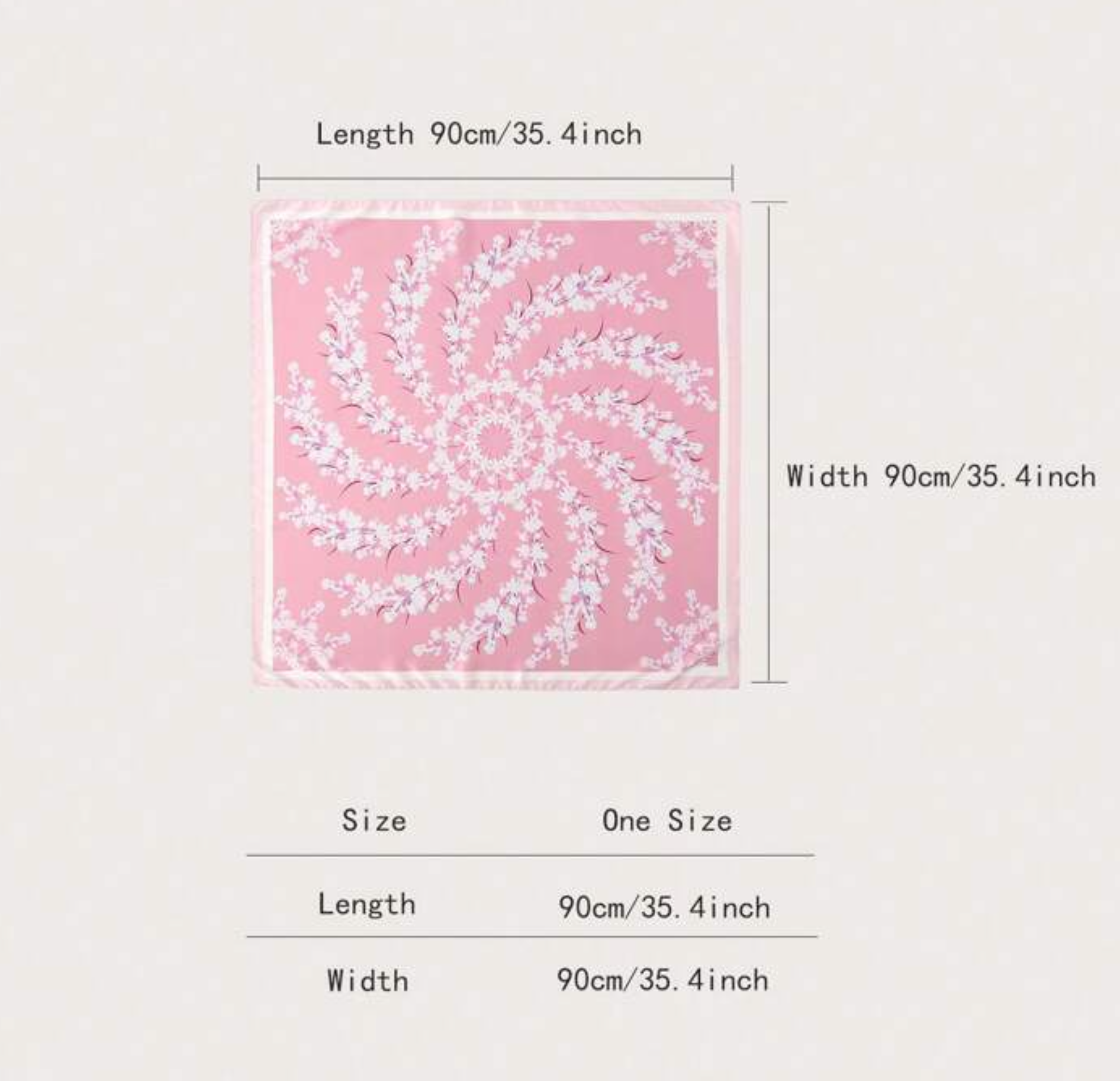 Floral orint Scarf
