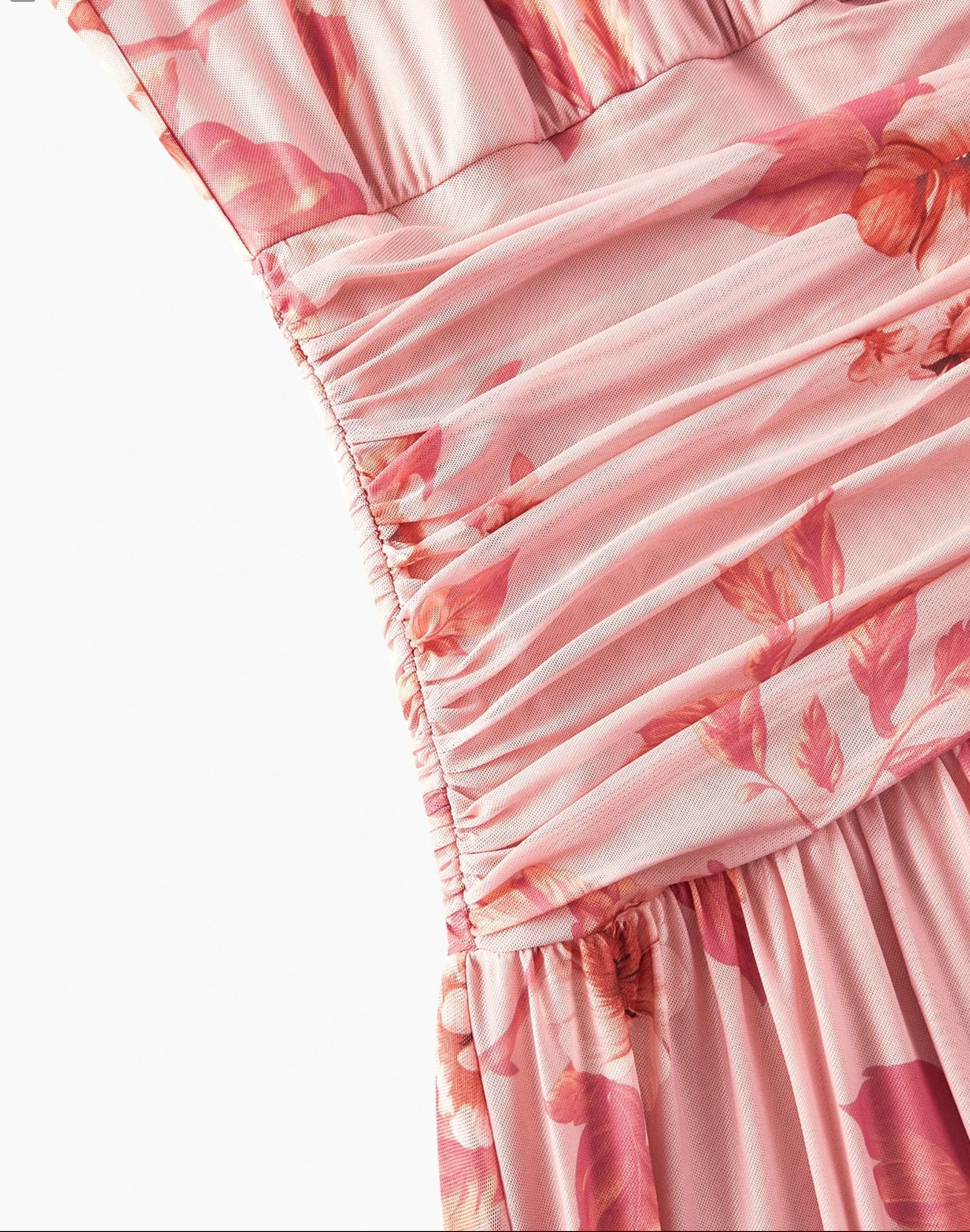 Pink Floral Dress