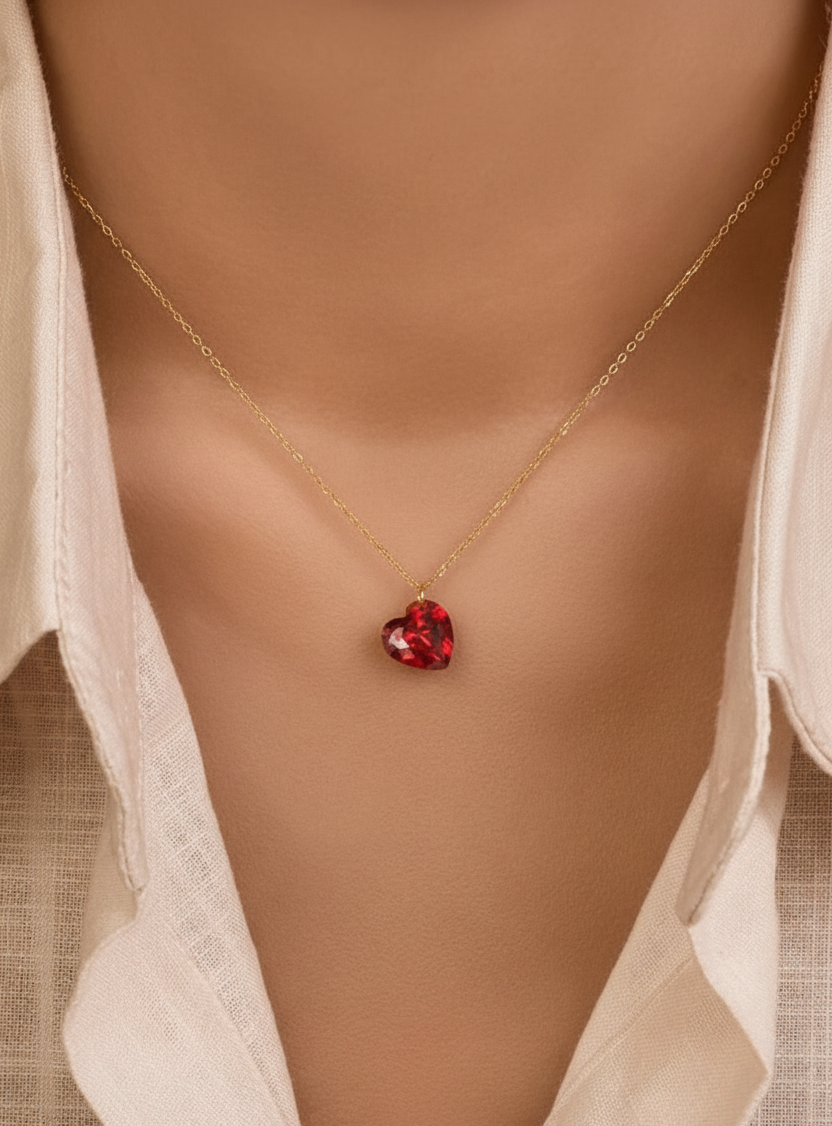Heart 925 Silver Necklace