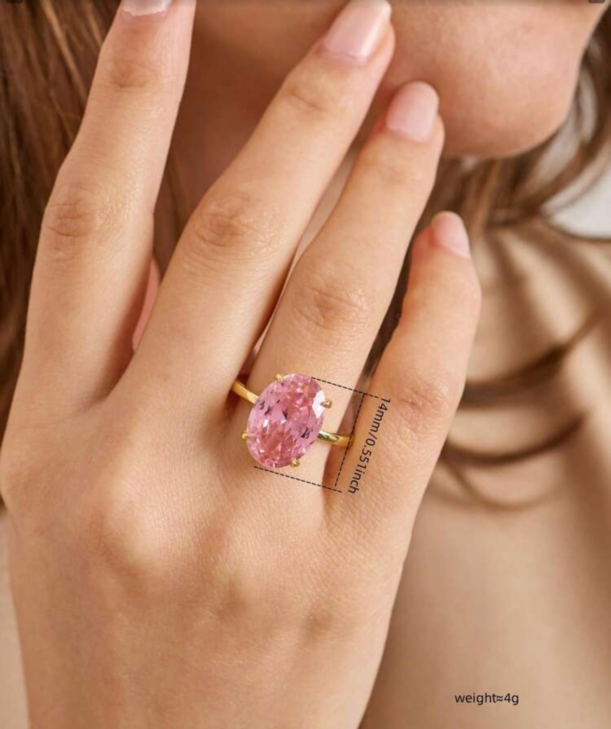 Pink Love Ring