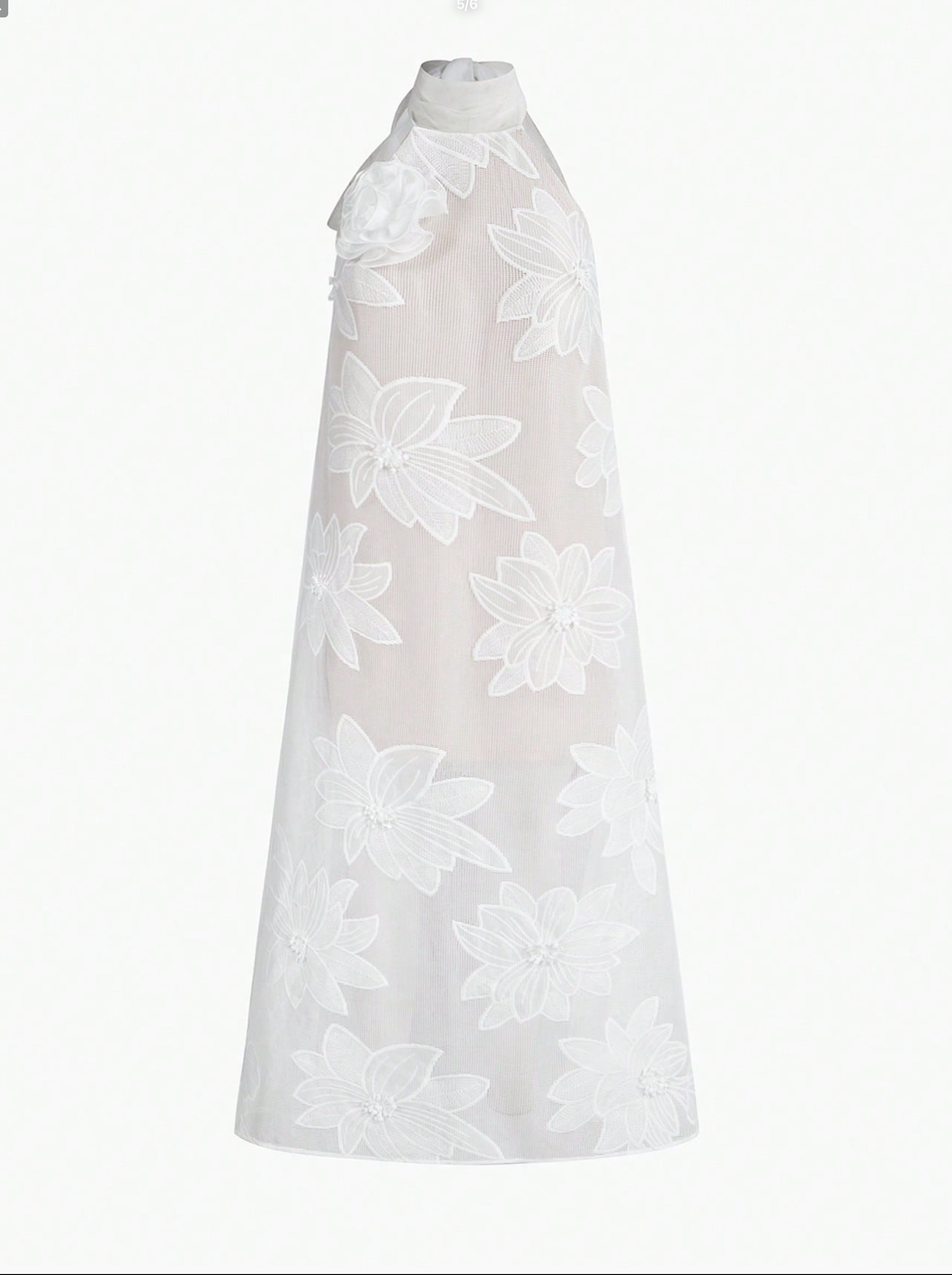 Mesh & Floral  Dress