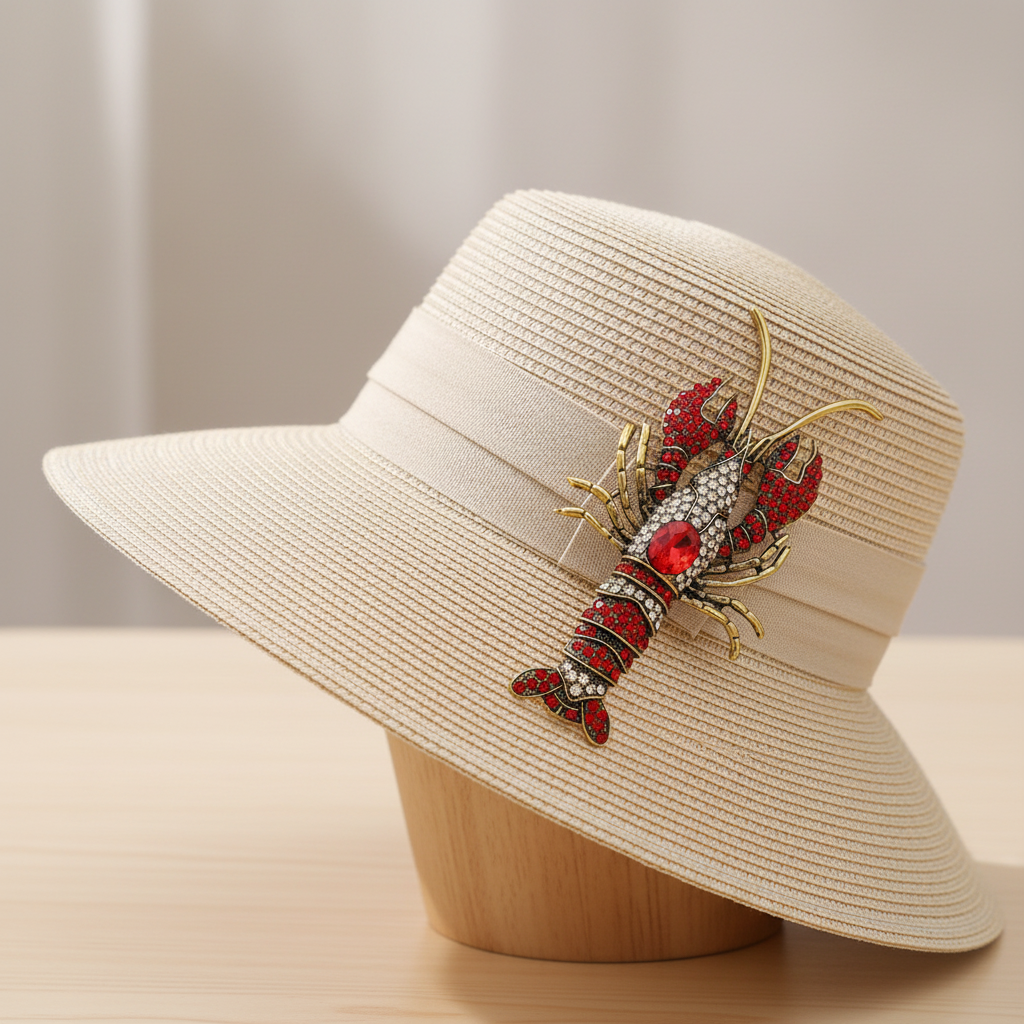 Lobster Brooch