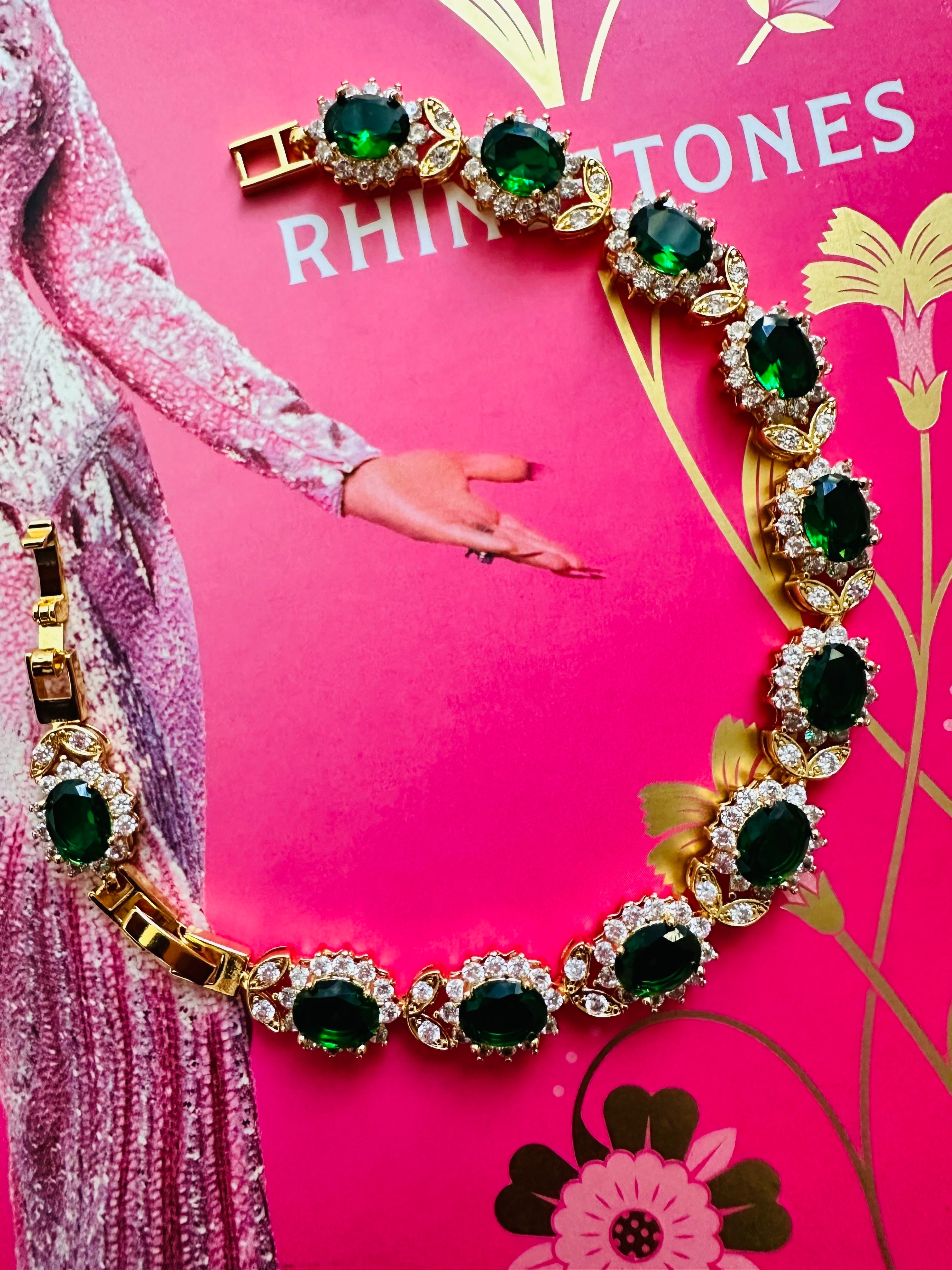 Floral Rose Bracelet