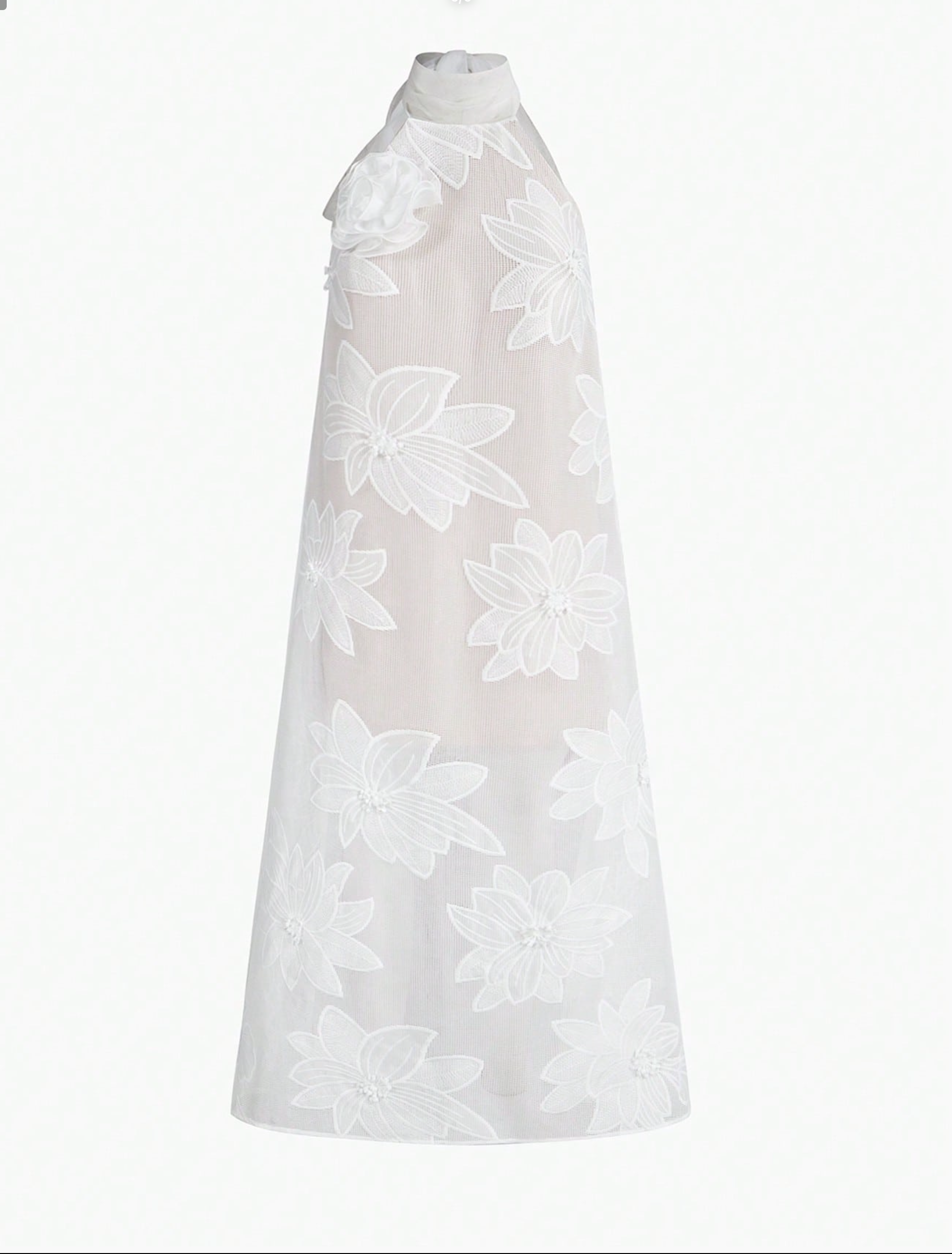Mesh & Floral  Dress