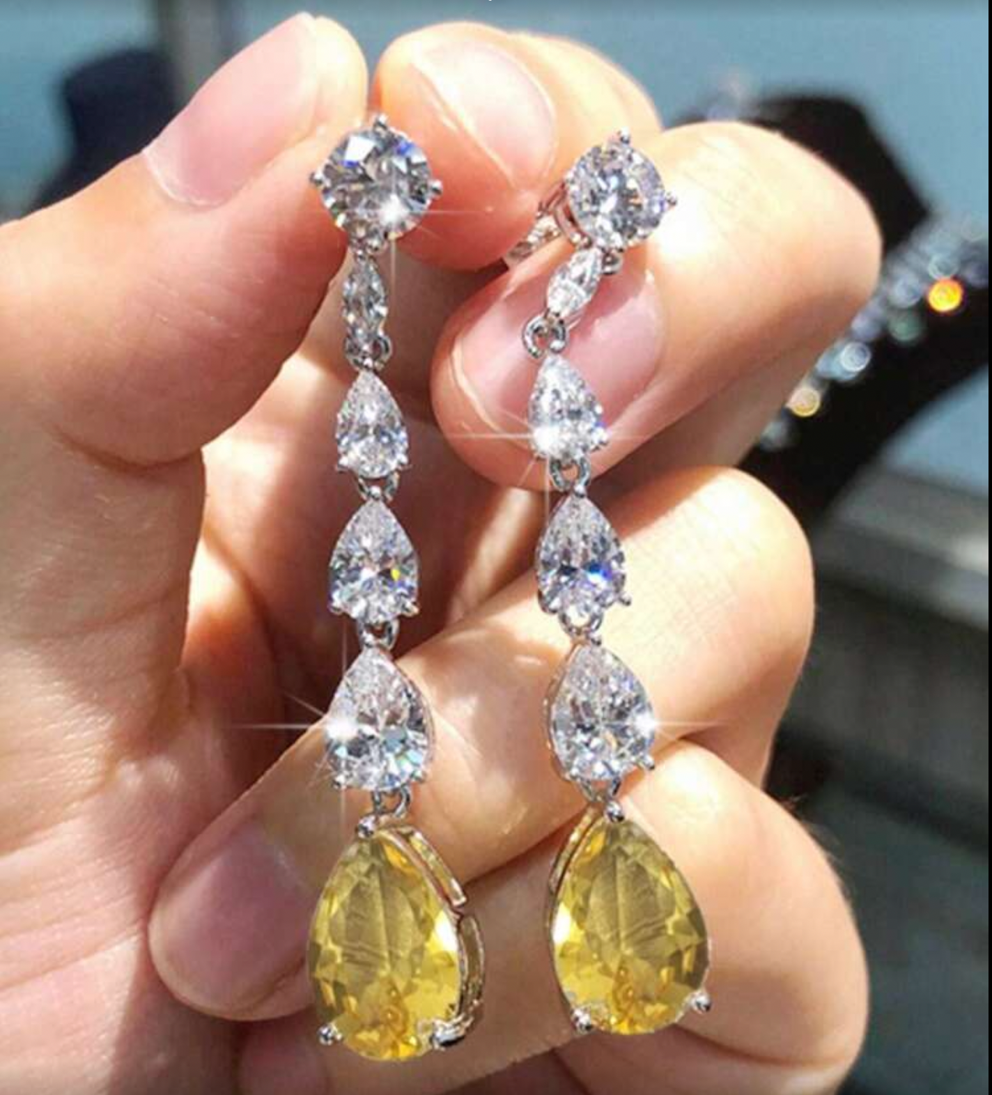 Sparkle Glam Earrings
