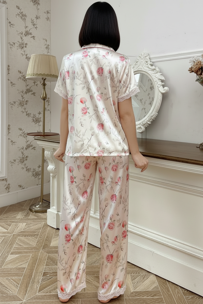 Floral Pajama Set