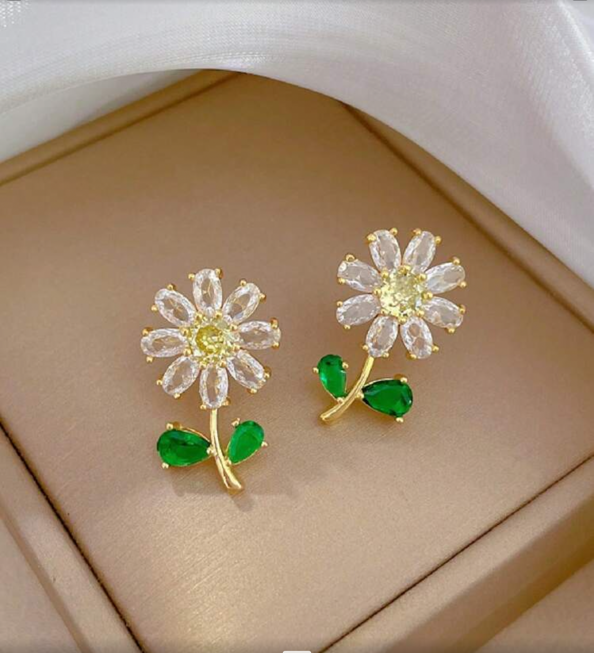 Sun Flower Neckless Set