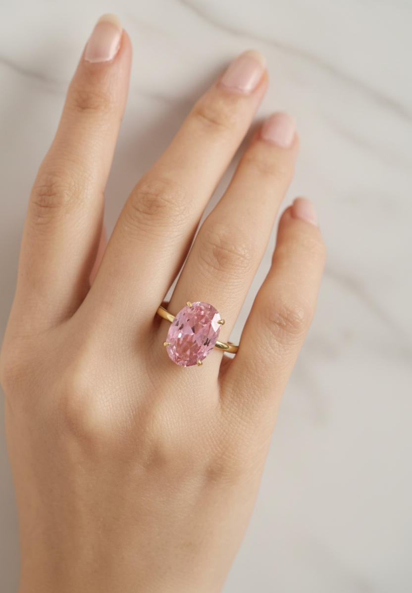 Pink Love Ring