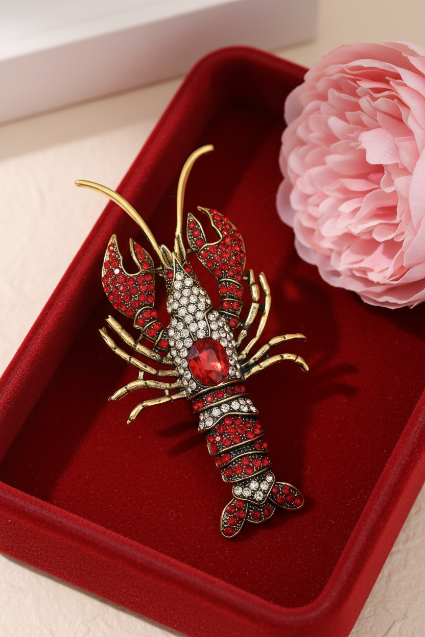 Lobster Brooch