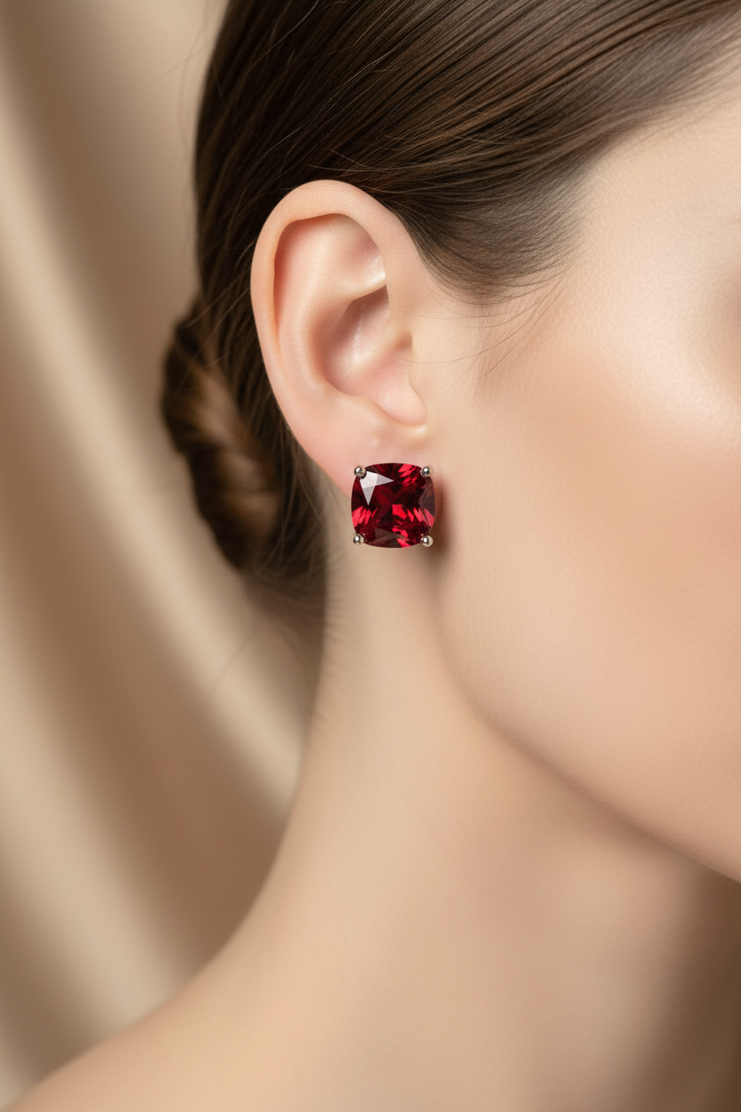 Red Stud Earring’s