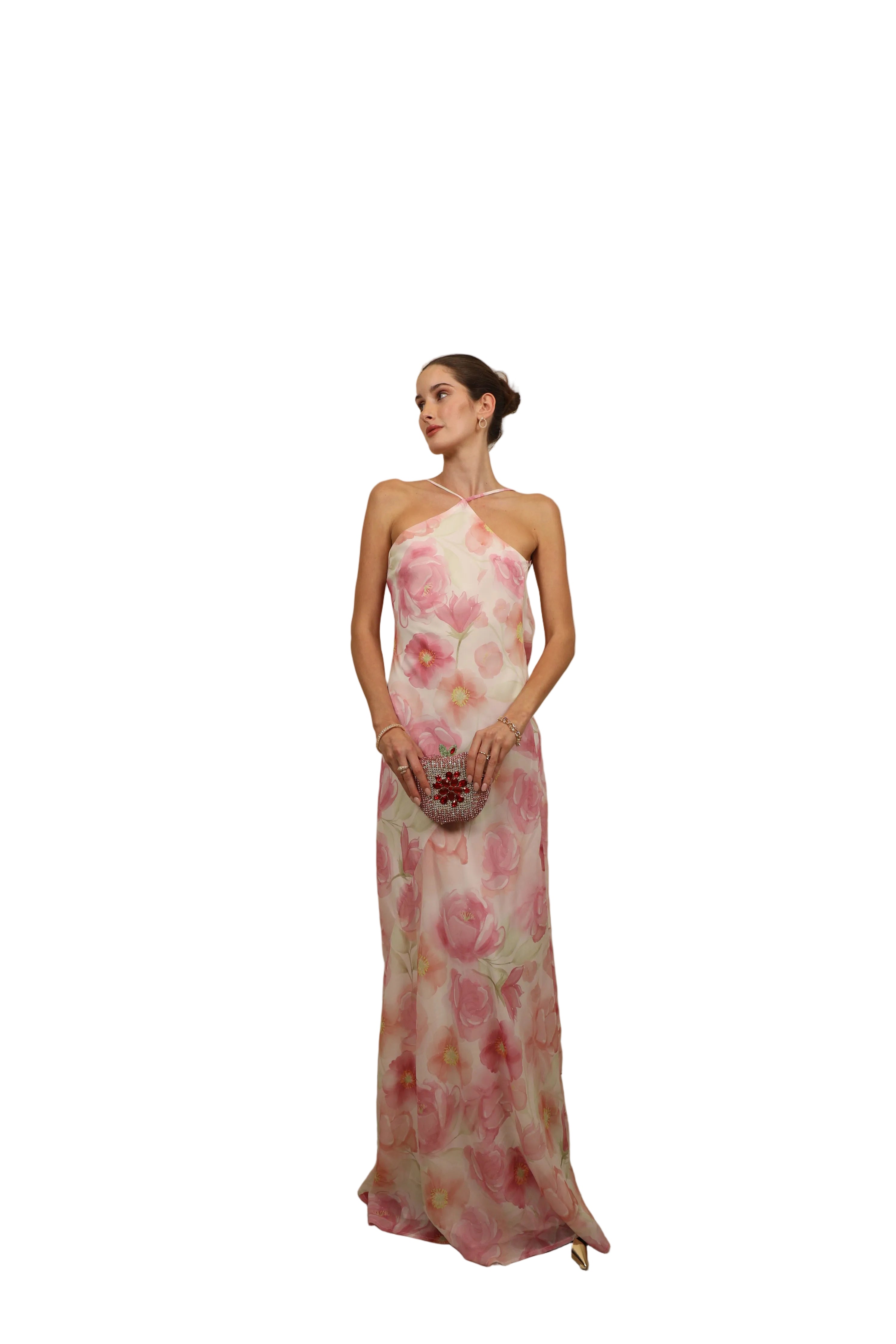 Floral Chiffon Dress
