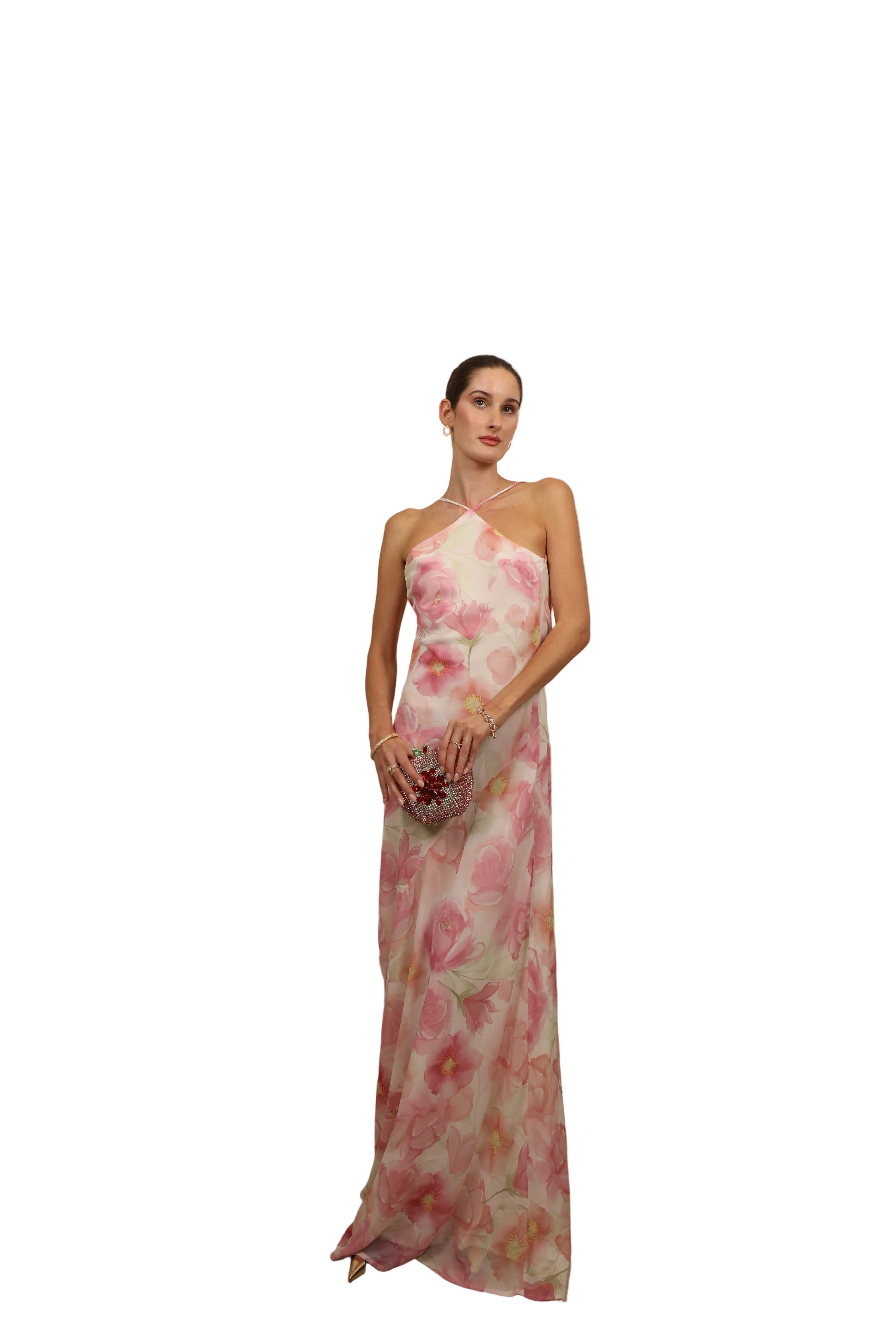 Floral Chiffon Dress