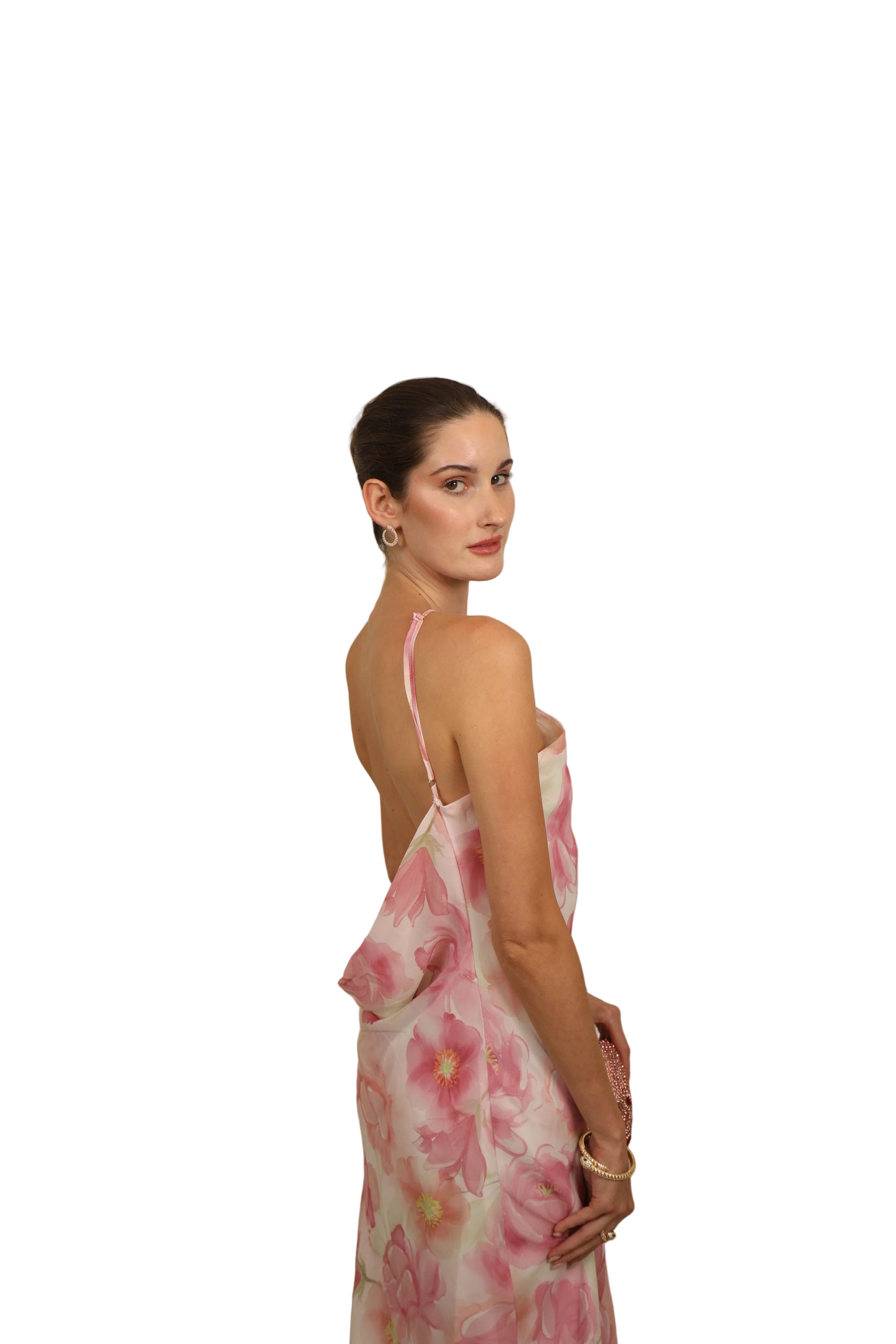 Floral Chiffon Dress