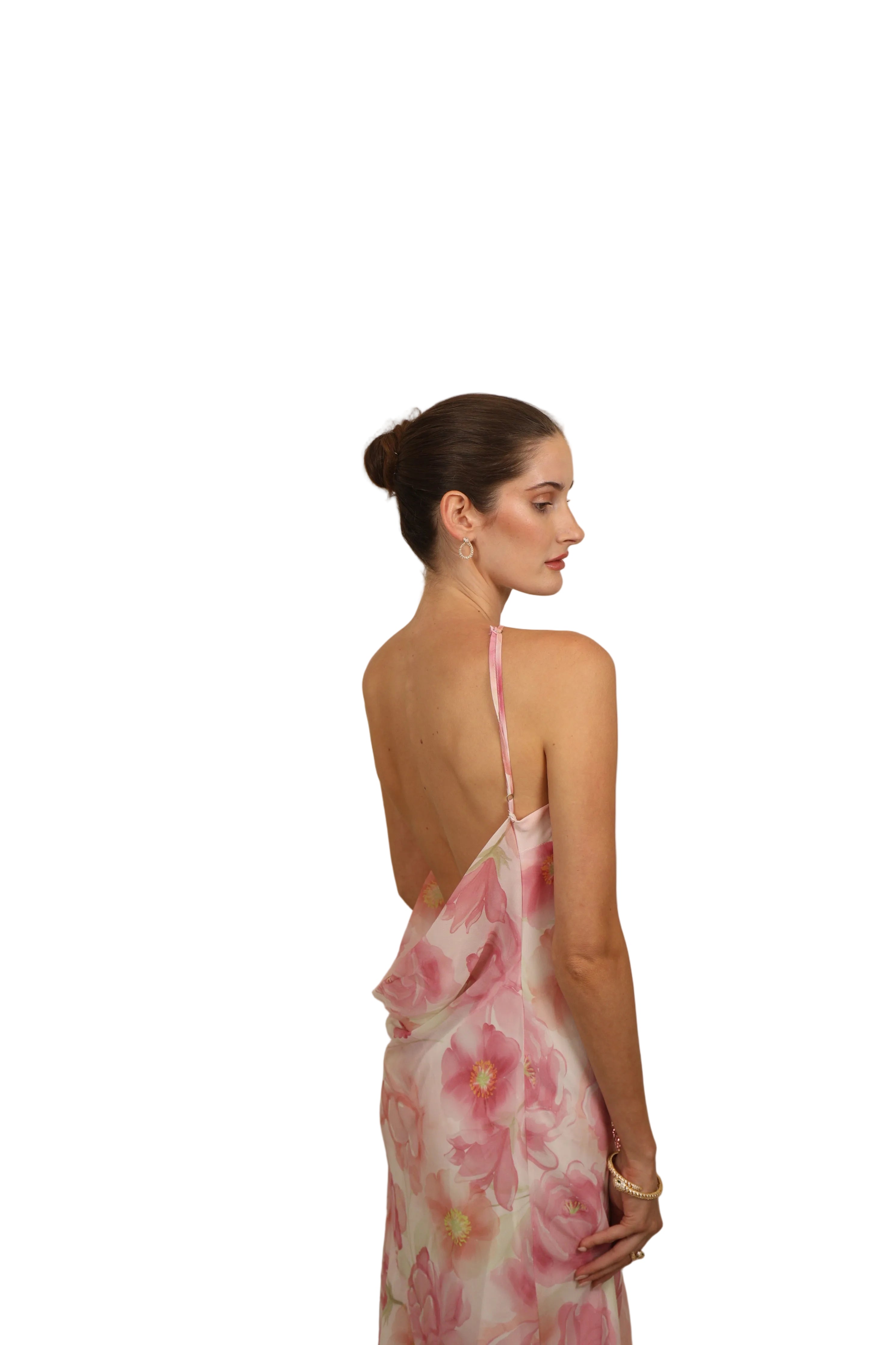 Floral Chiffon Dress