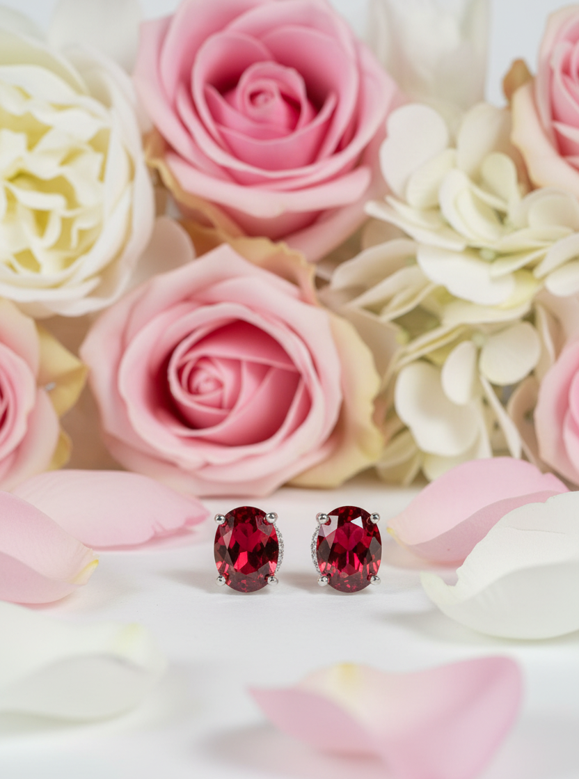 Red Stud Earring’s