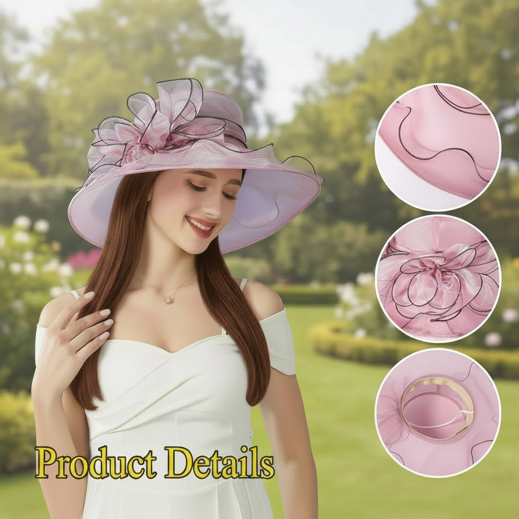Derby Floral Hat