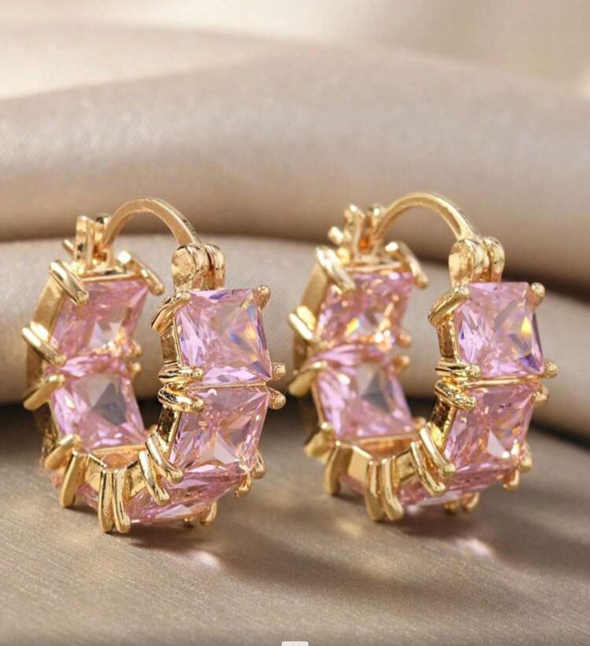 Pink Earrings