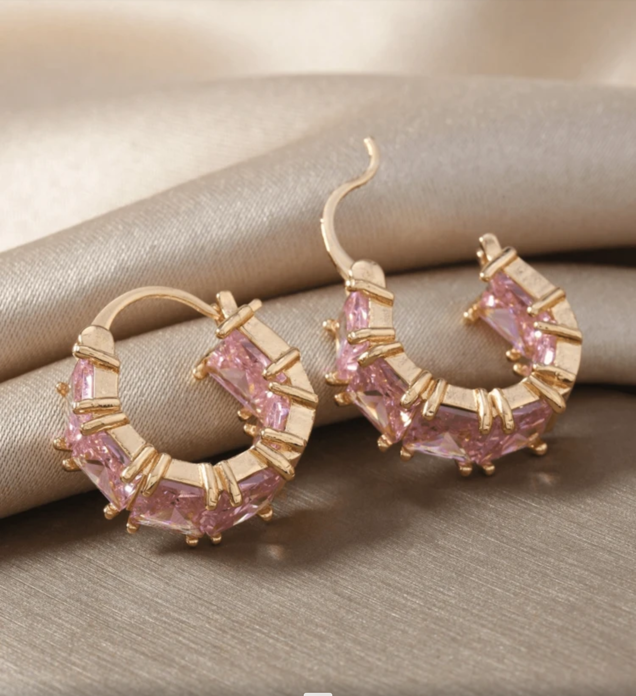 Pink Earrings