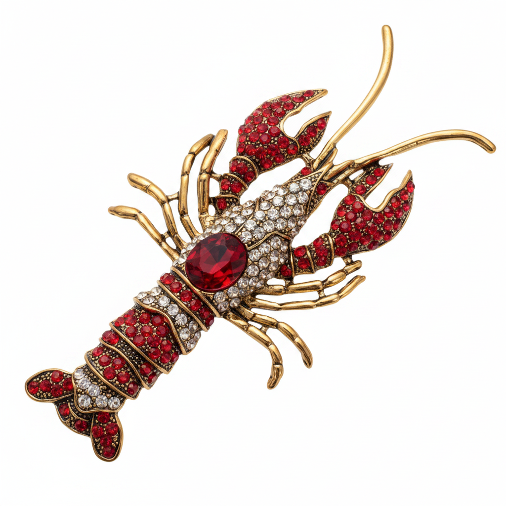 Lobster Brooch