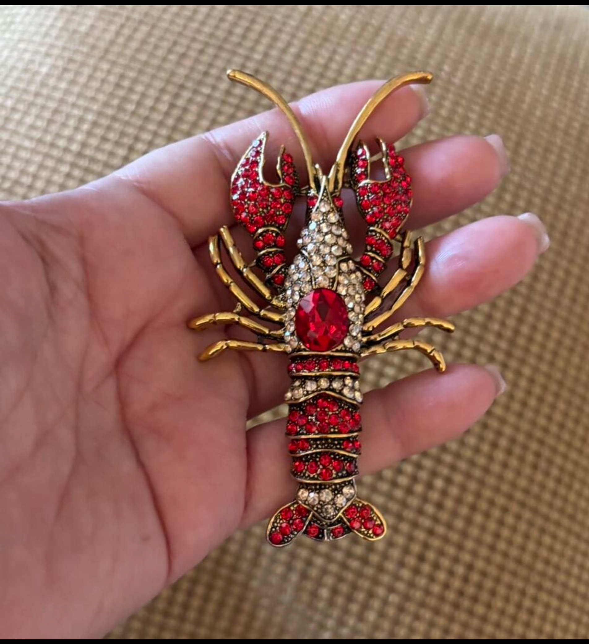 Lobster Brooch
