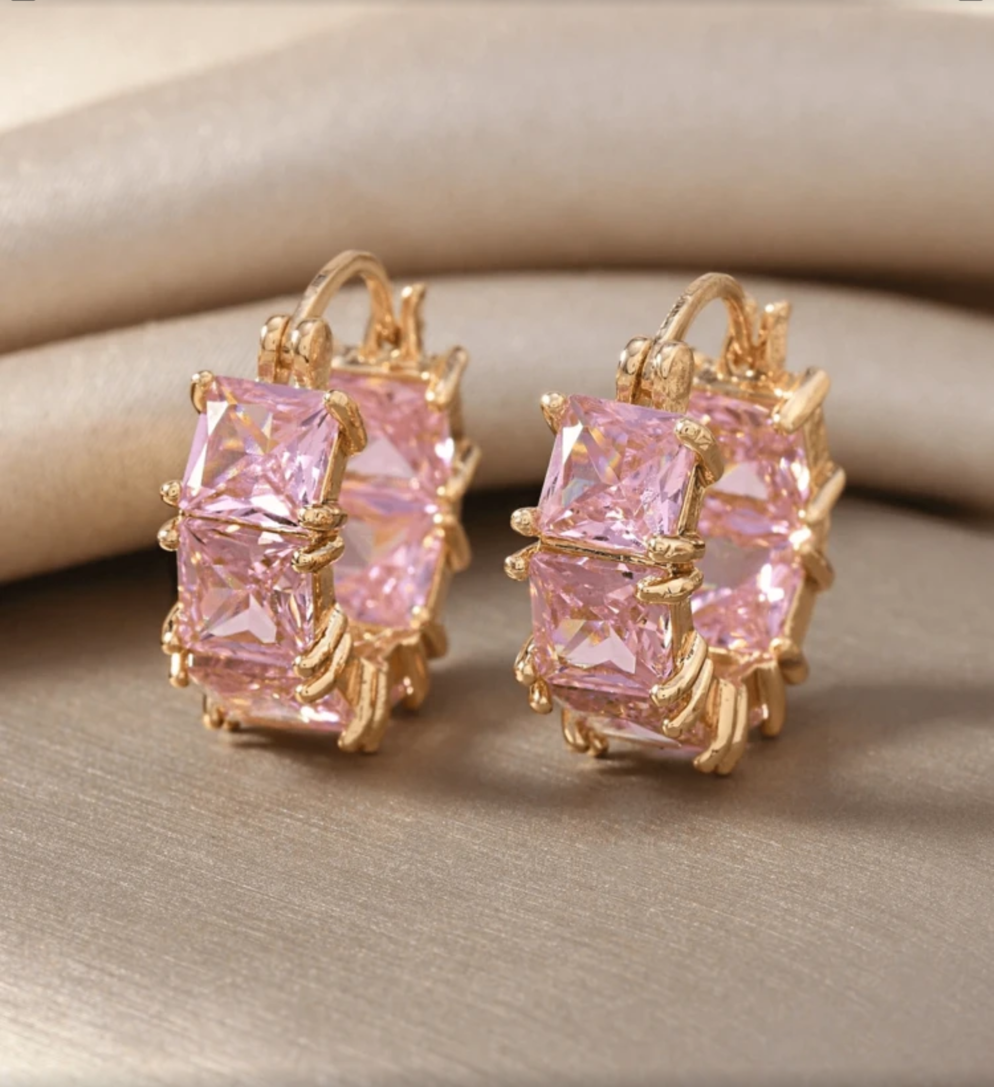 Pink Earrings