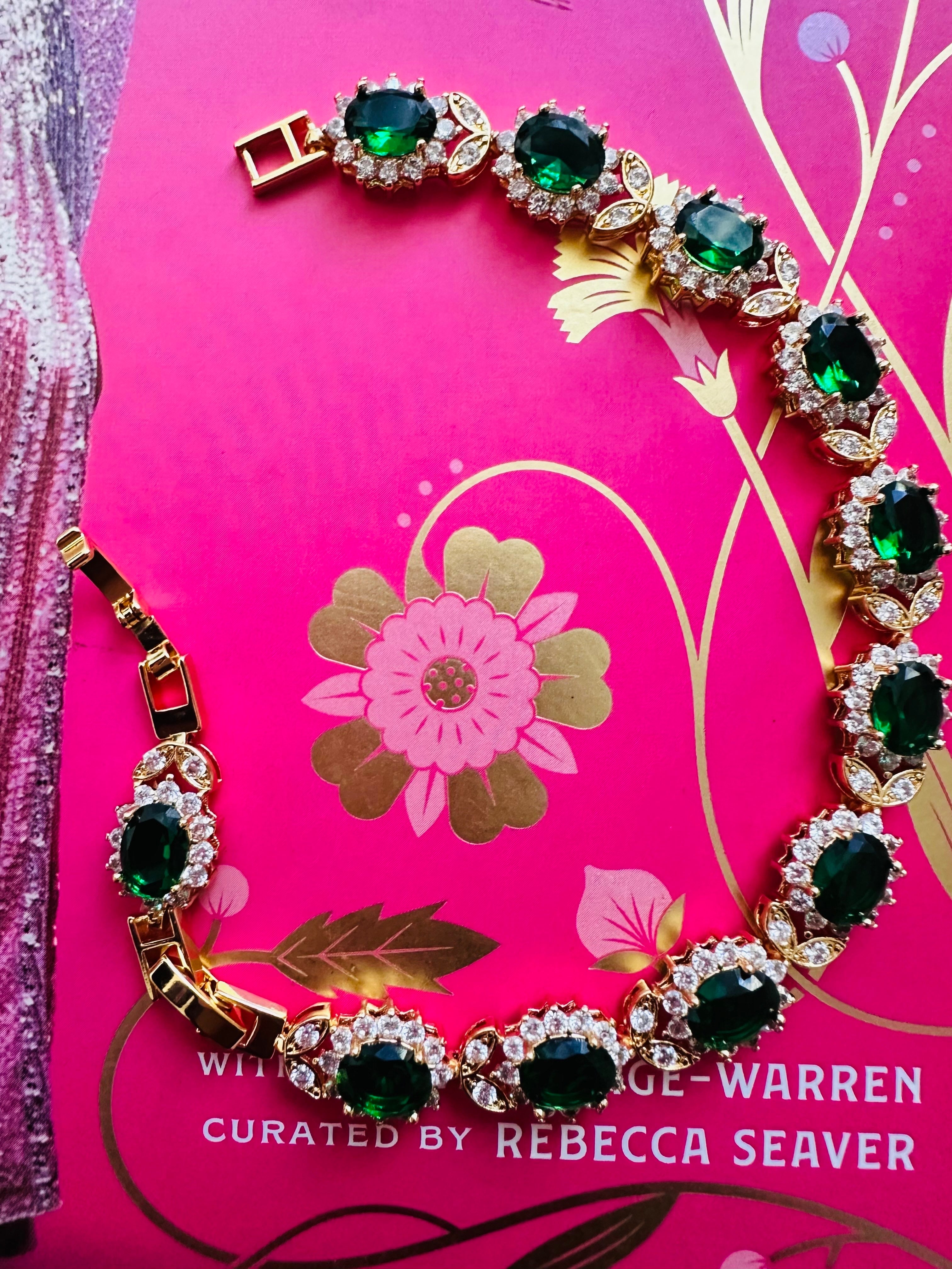 Floral Rose Bracelet