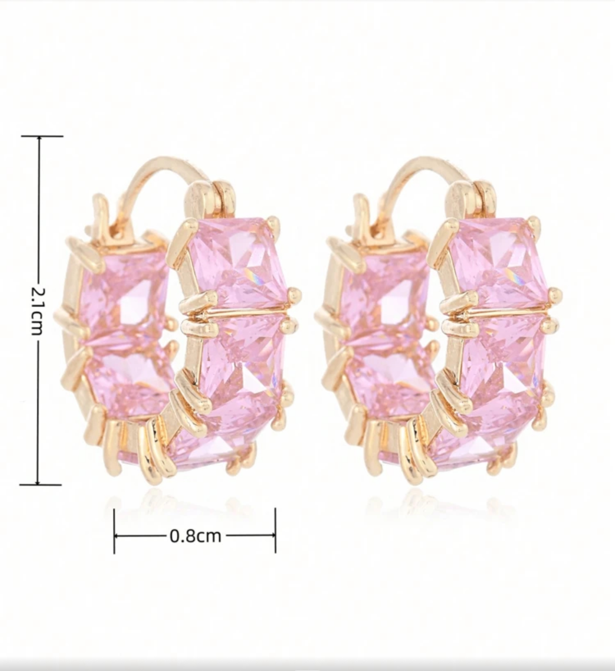 Pink Earrings