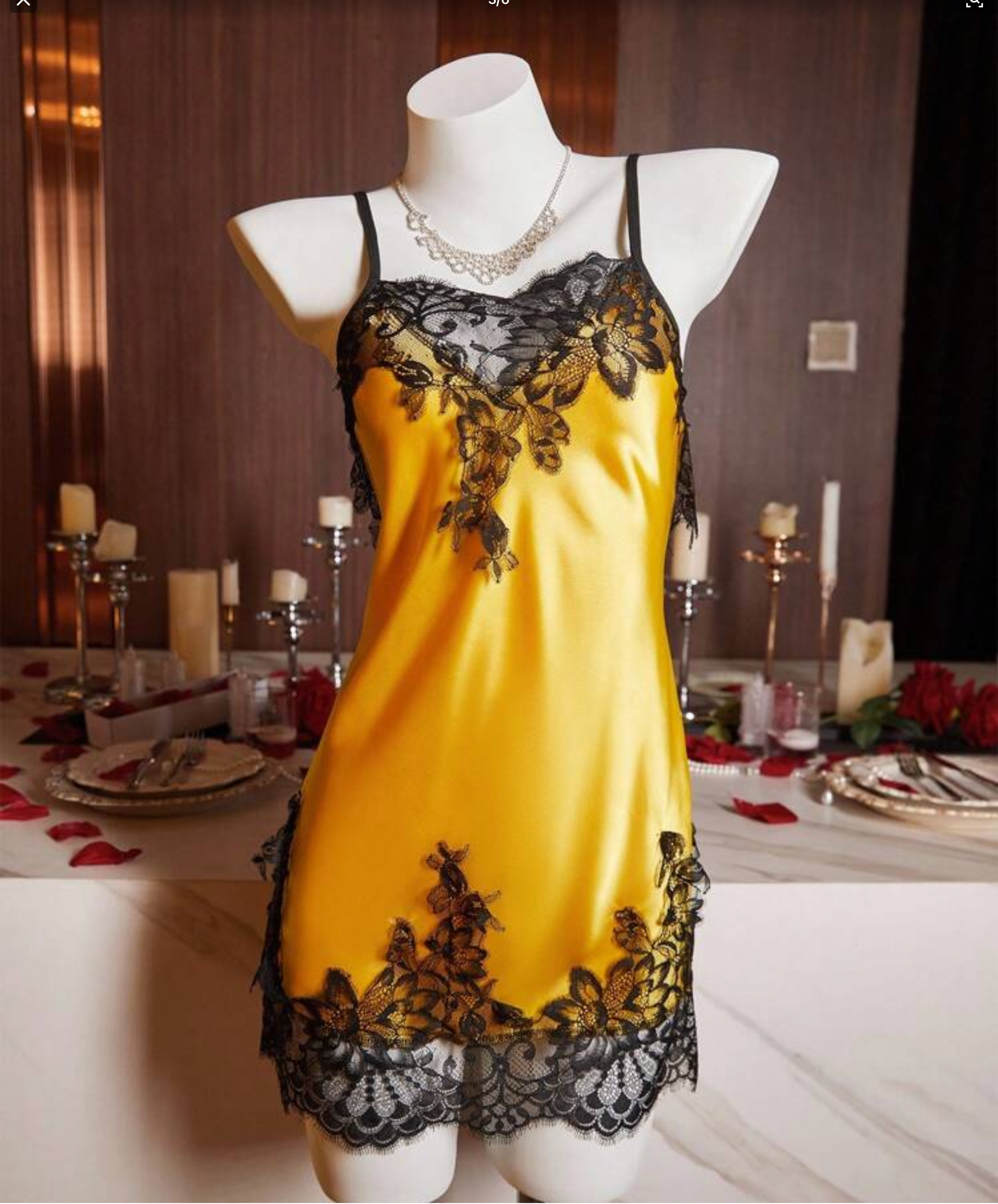 Silky Lace Sleepwear