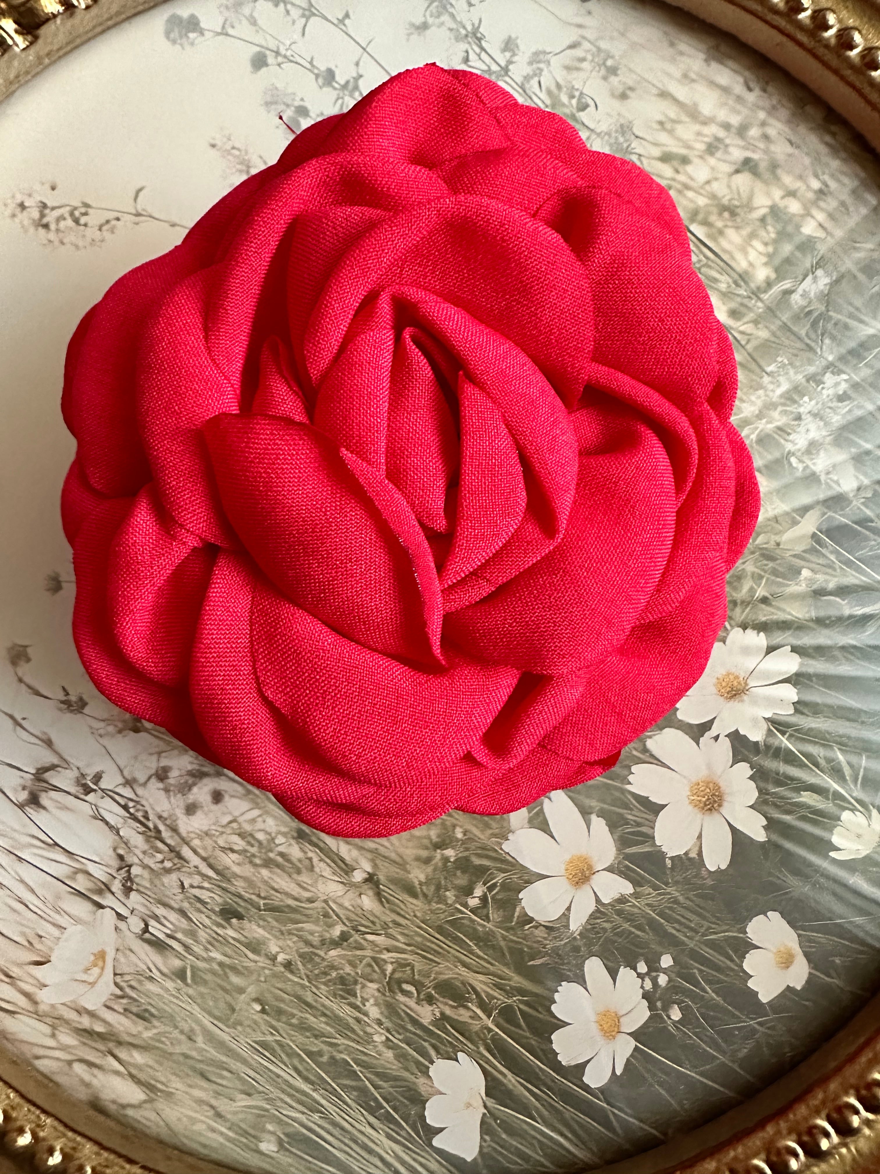 Rose Hair Clip