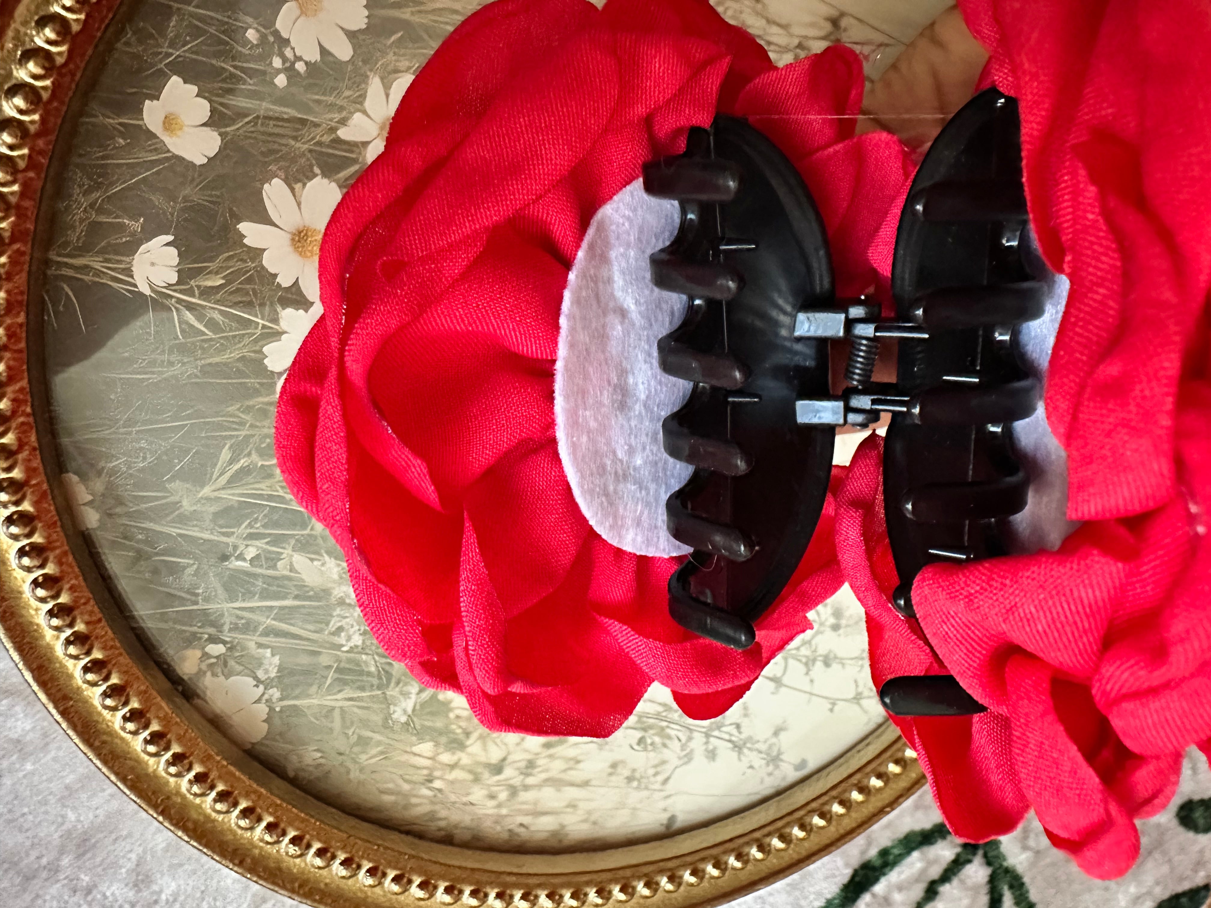 Rose Hair Clip