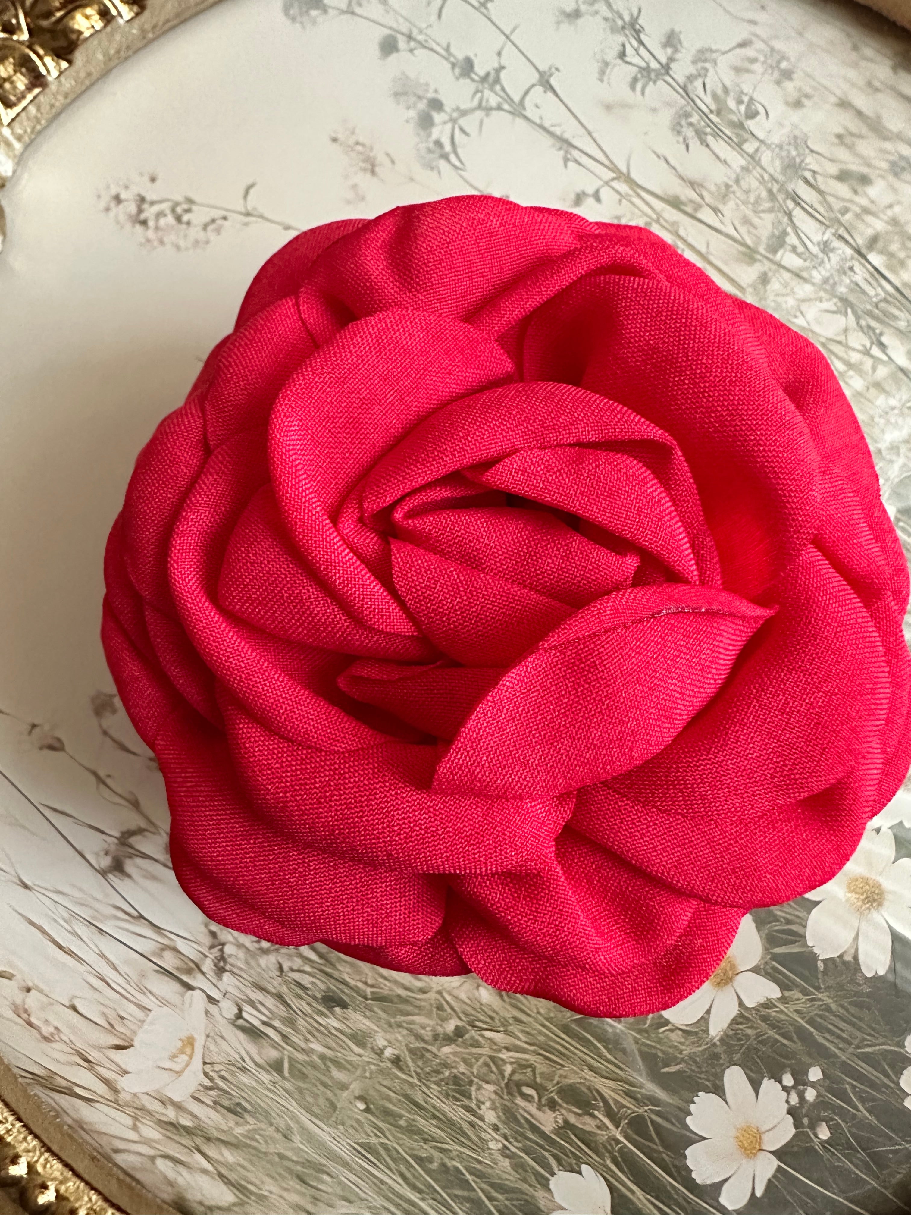 Rose Hair Clip