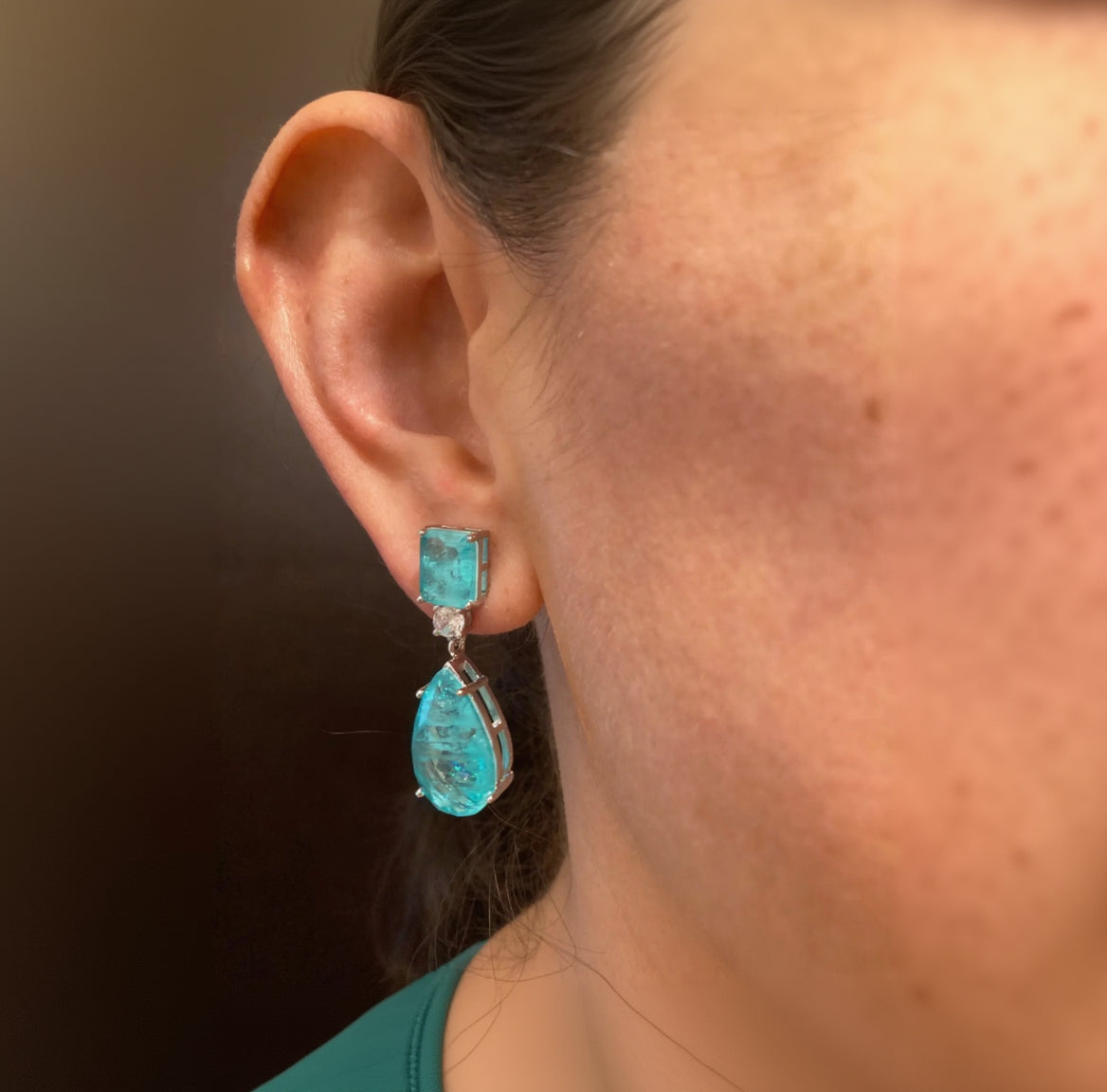 Emerald Earring