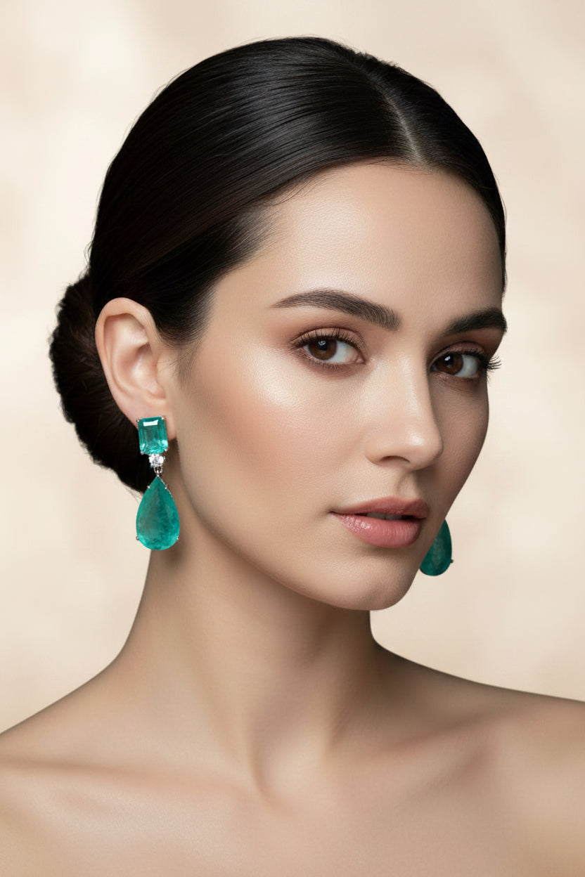 Emerald Earring