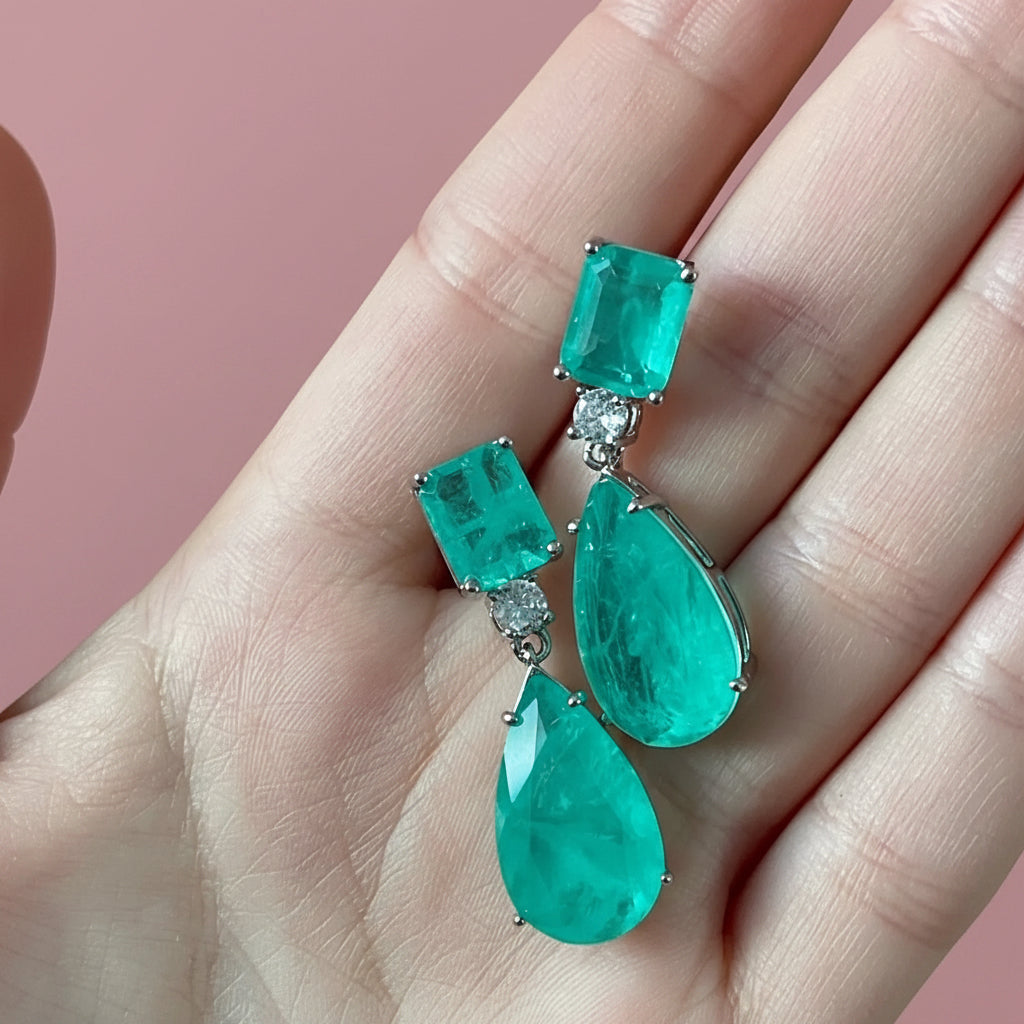 Emerald Earring