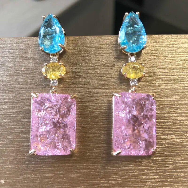Crystal Drop Earring