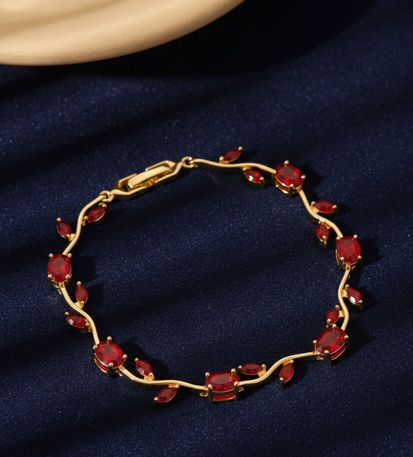Red Rose Bracelet
