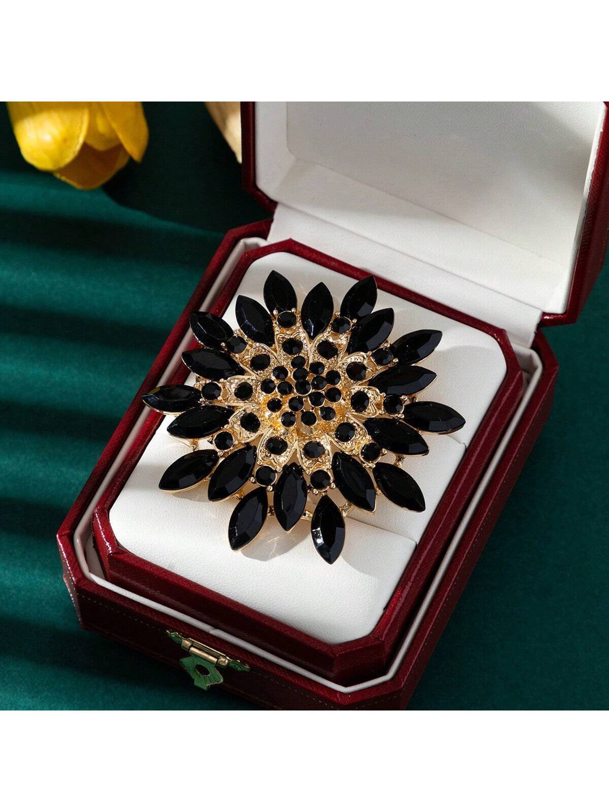 Sunflower Brooch Pin