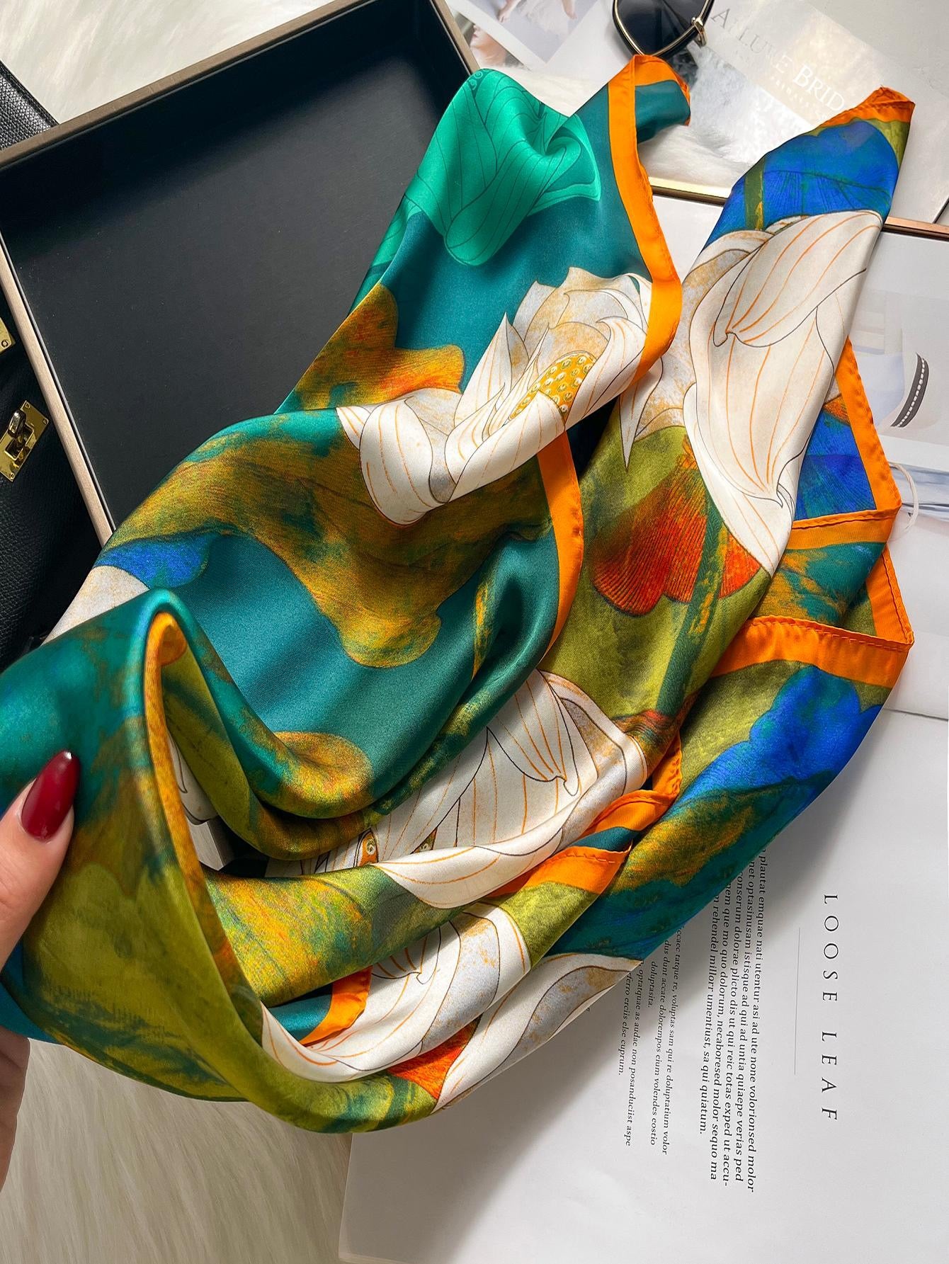 Floral Scarf