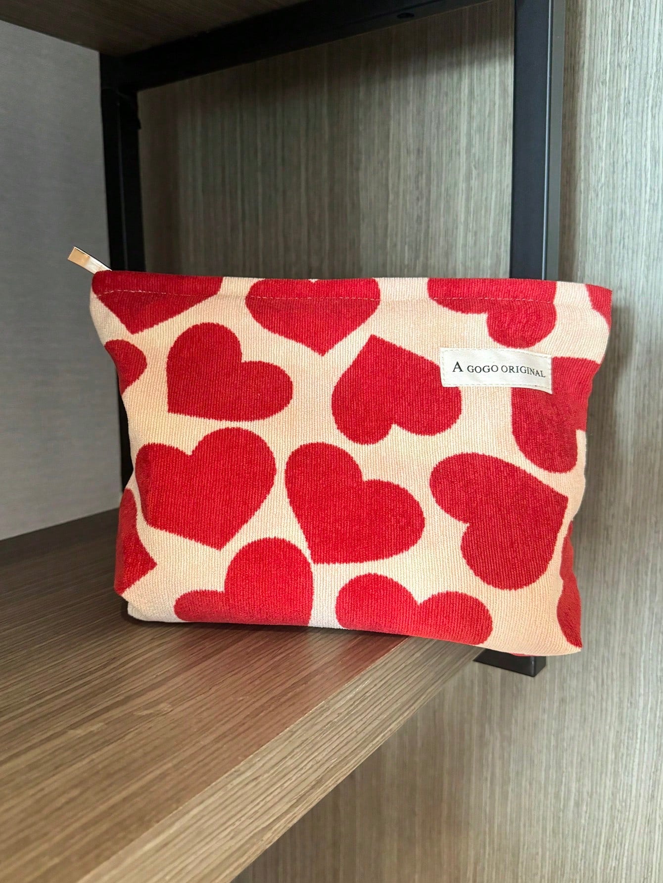 Heart Cosmetic Bag Set