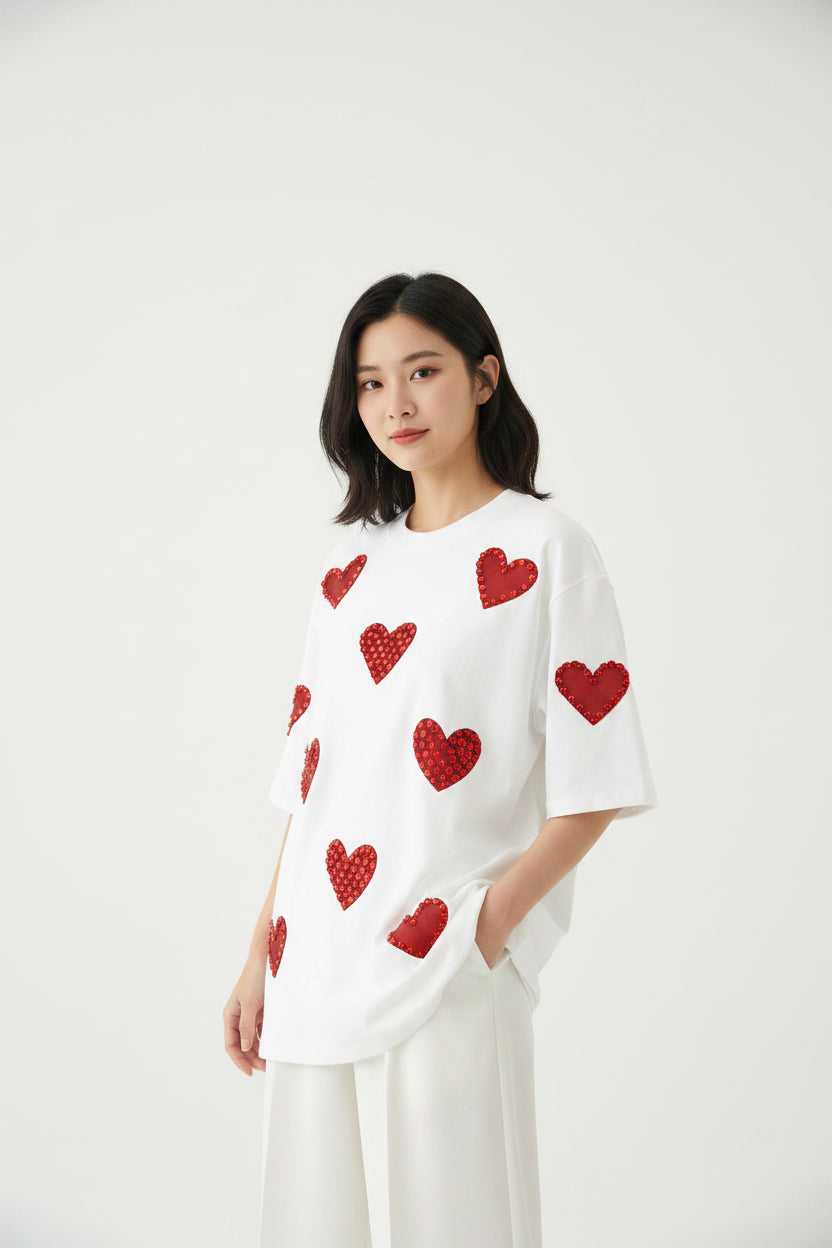 Heart Polo T
