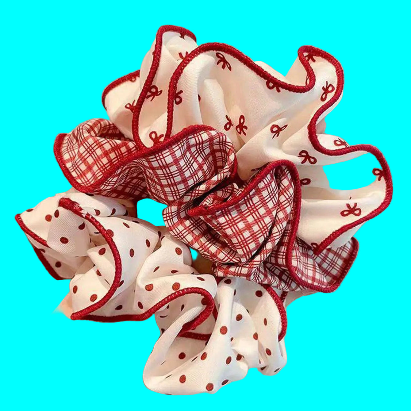 Floral Scrunchie Set