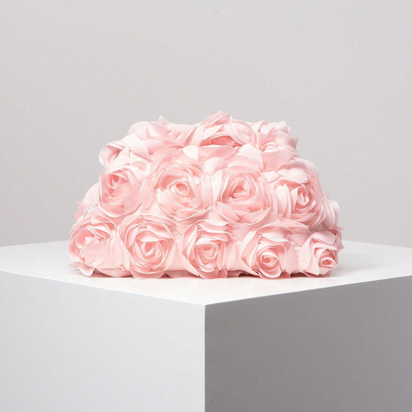 Rose Pattern Clutch